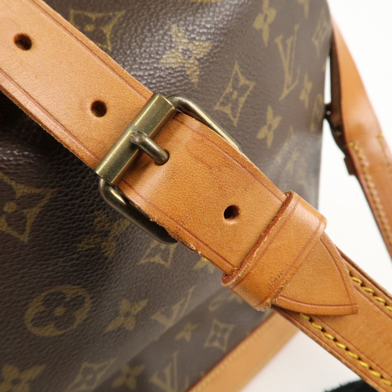 Louis Vuitton Monogram Noe Shoulder Bag Hand Bag Brown M42224