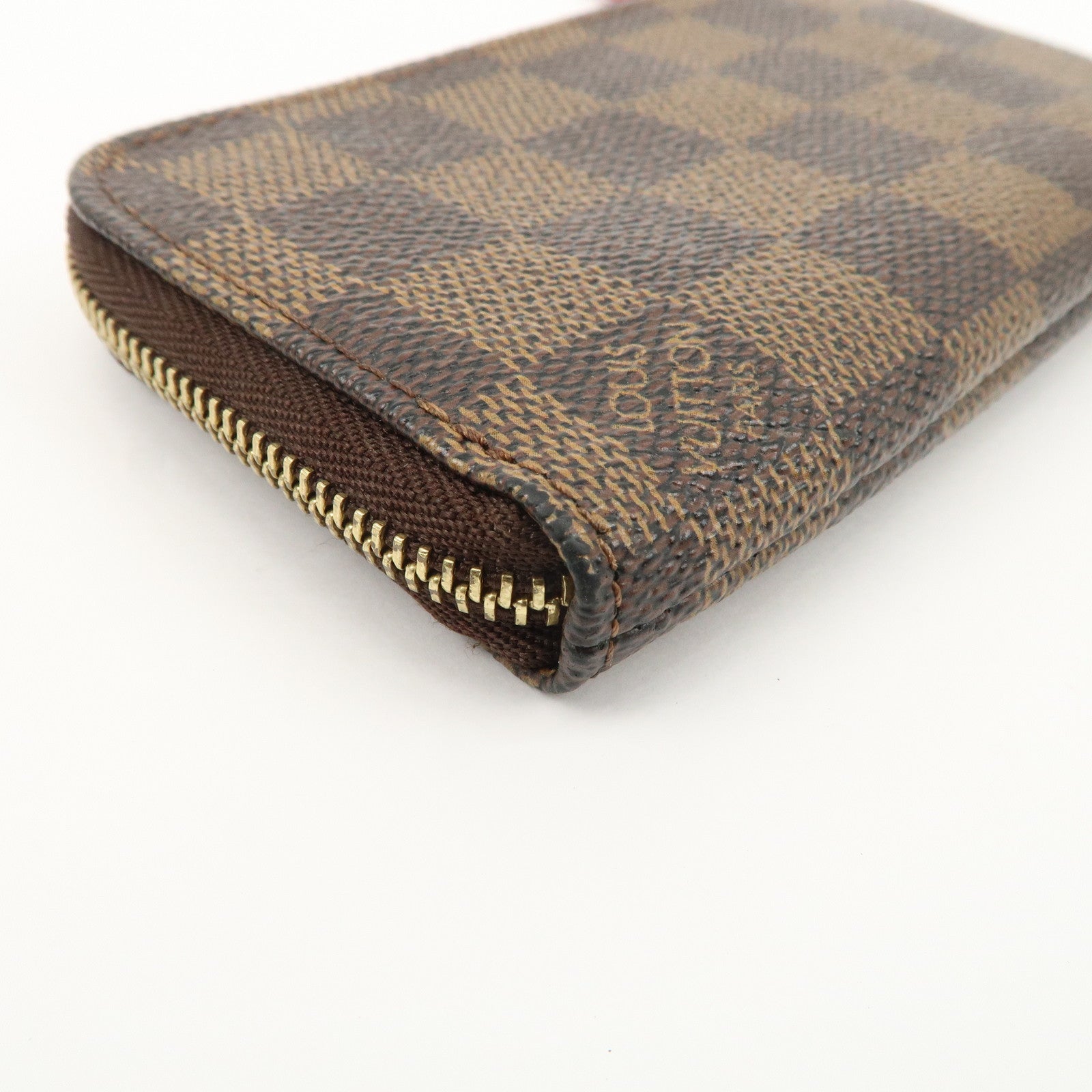 Louis Vuitton Damier T&B Pochette Cles Complice Coin Case N61742 Used