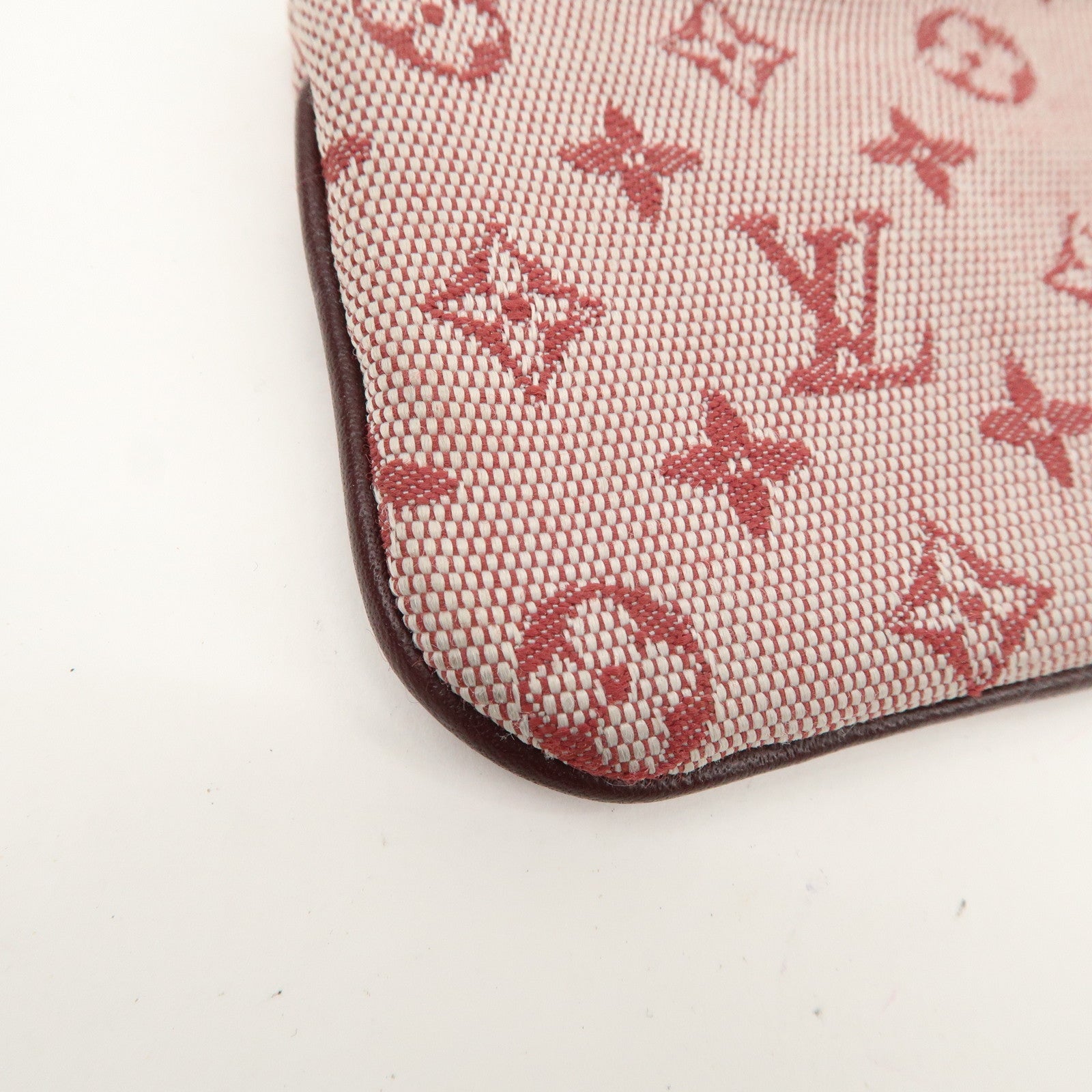 Louis Vuitton Monogram Mini Pochette Cles Coin Case Cerise M92238 Used