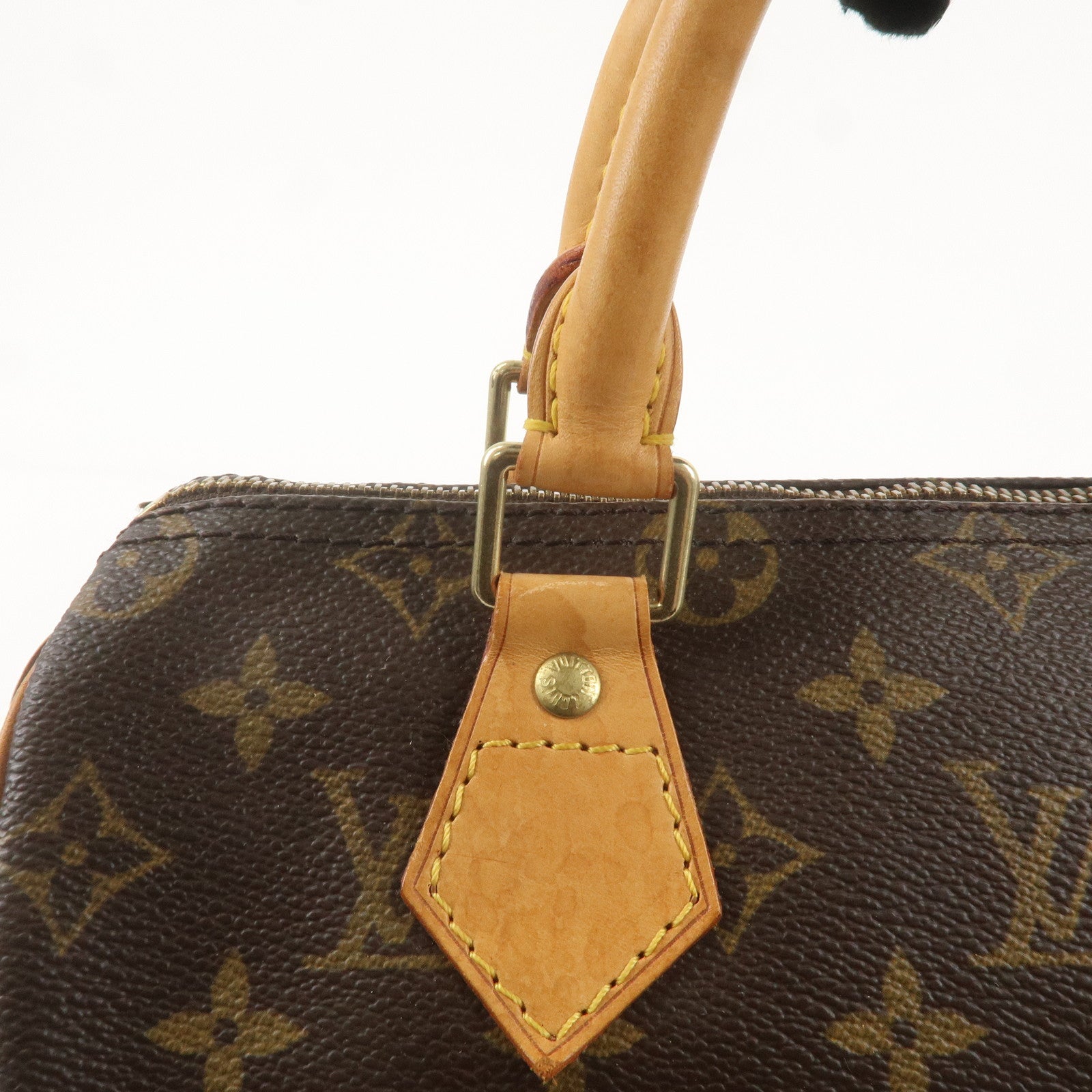 Louis Vuitton Monogram Speedy 25 Hand Bag Boston Bag M41528