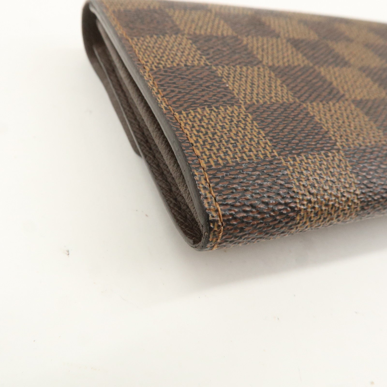 Louis Vuitton Damier Portefeuille Sarah Long Wallet Brown N61734