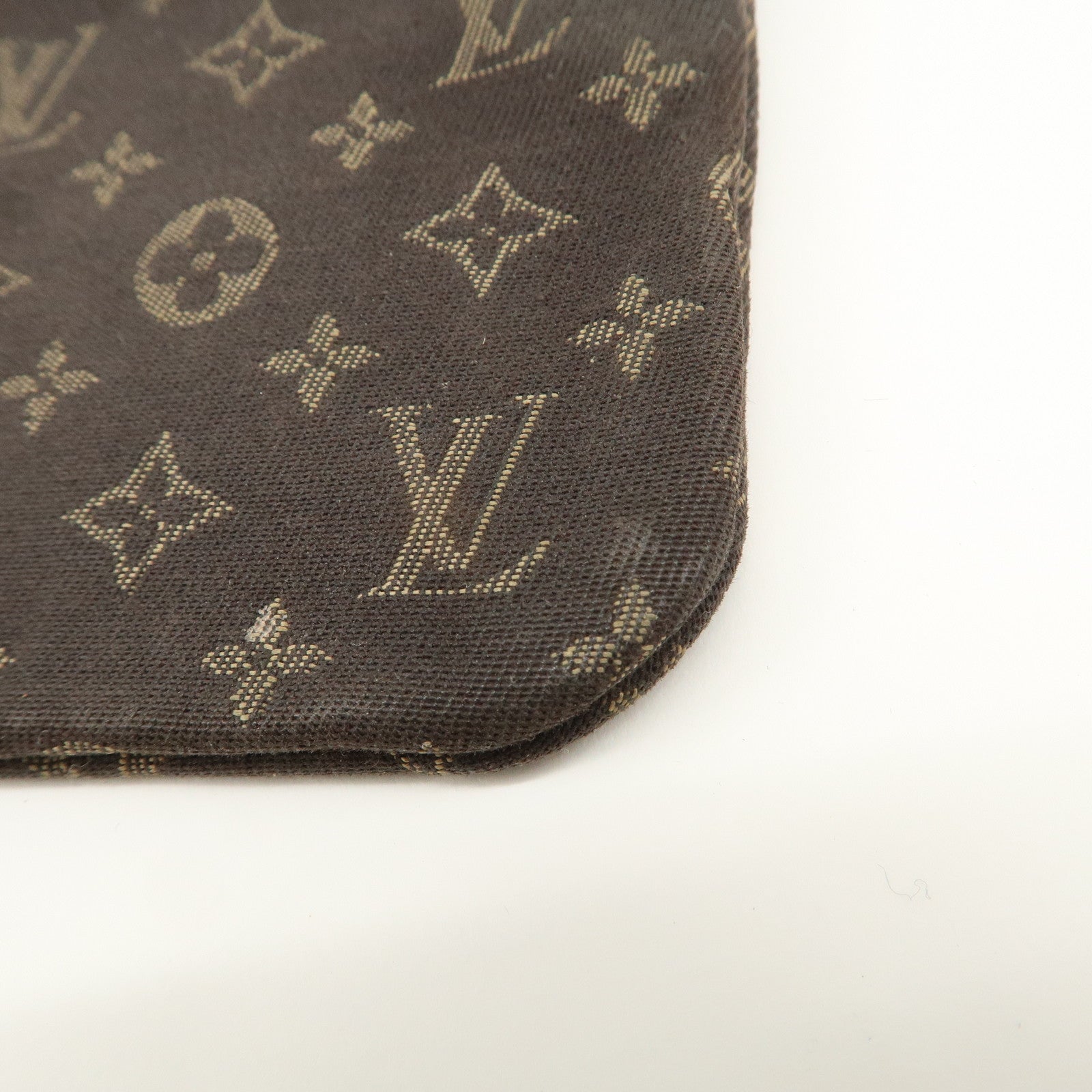 Louis Vuitton Monogram Mini Lin Pochette Cles Coin Case M95230