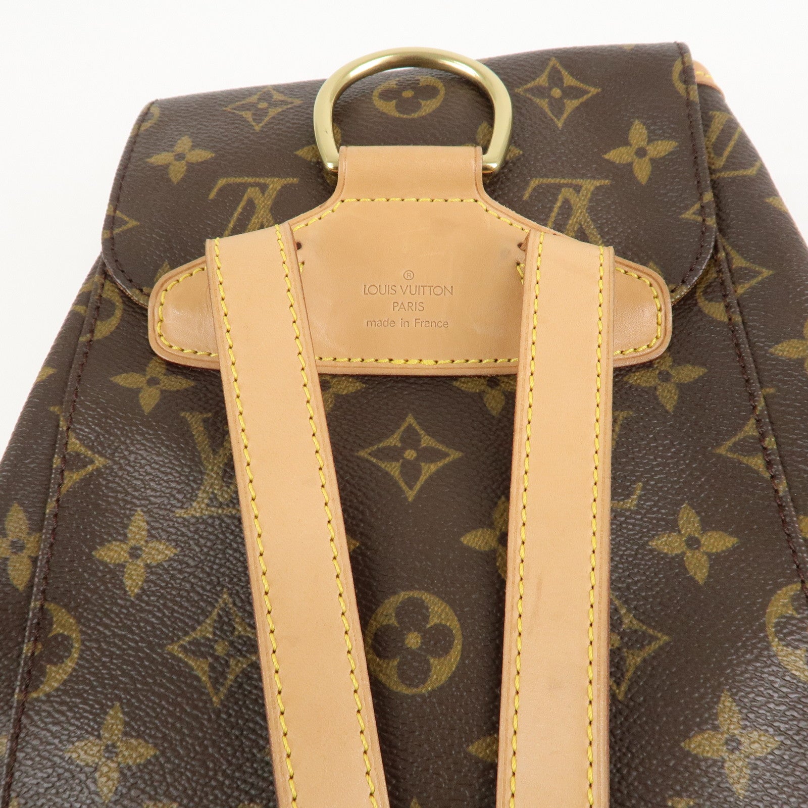 Louis Vuitton Monogram Montsouris MM Back Pack Bag M51136