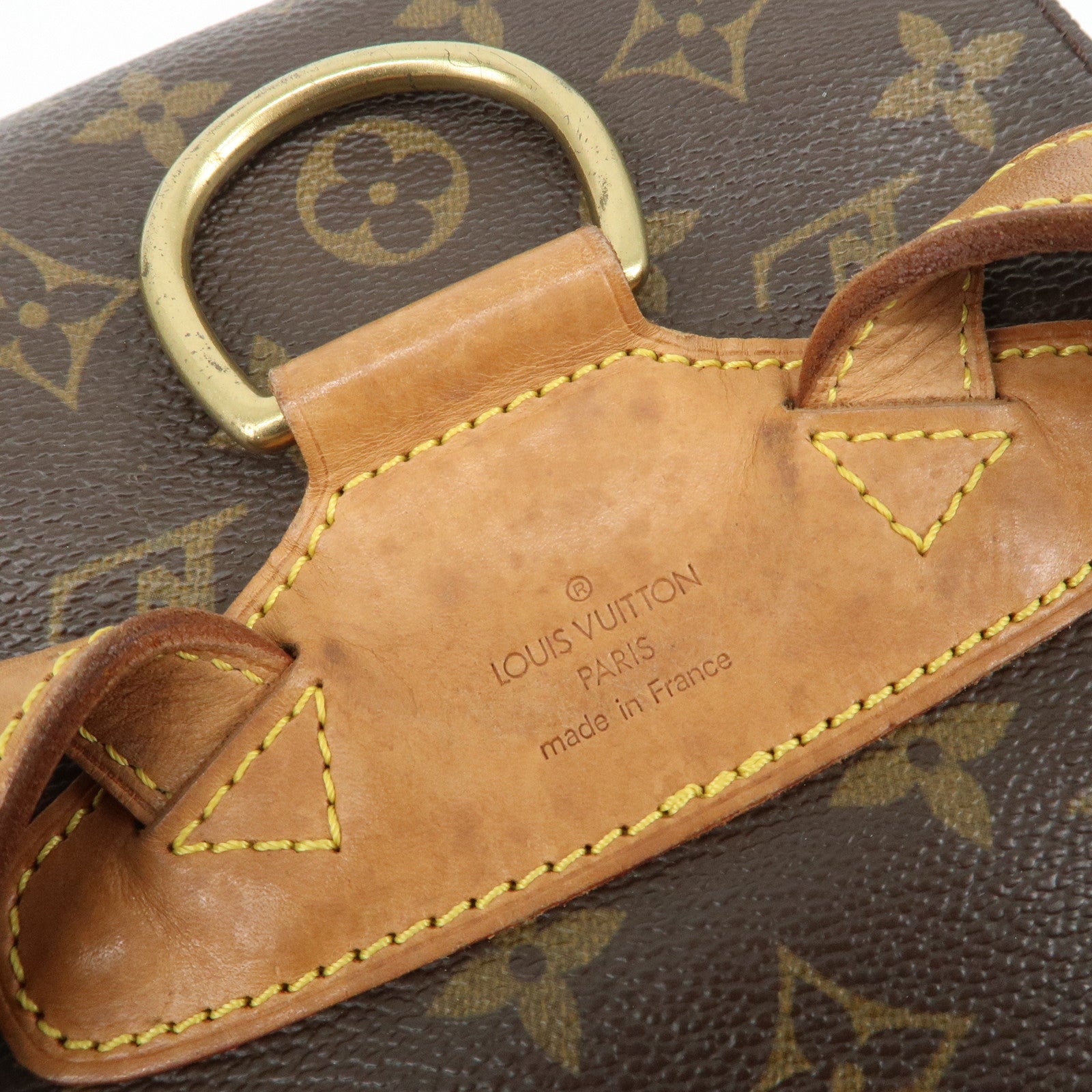 Louis Vuitton Monogram Montsouris MM Back Pack Bag M51136