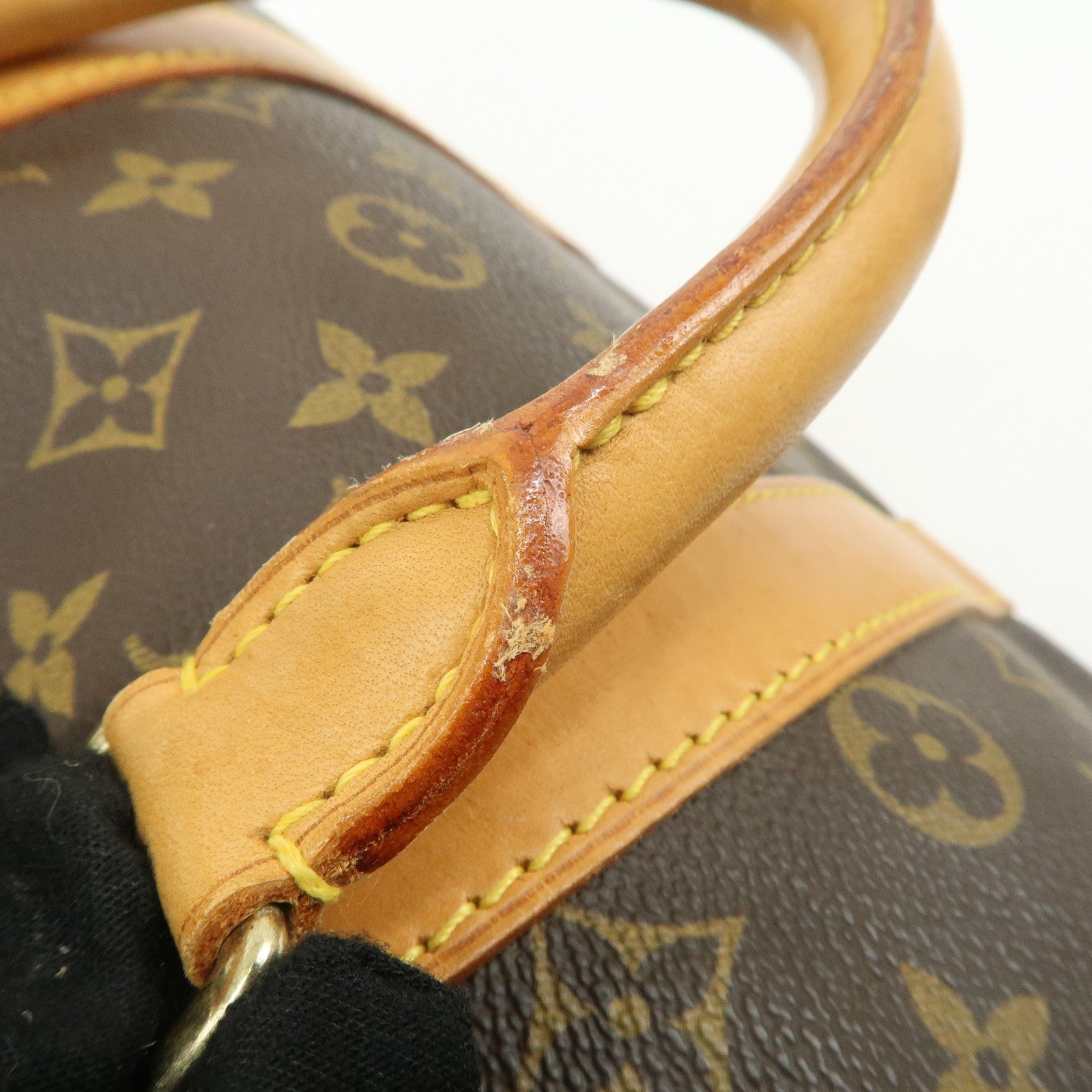 Louis Vuitton Monogram Keep All Bandouliere 45 Boston Bag M41418 Used