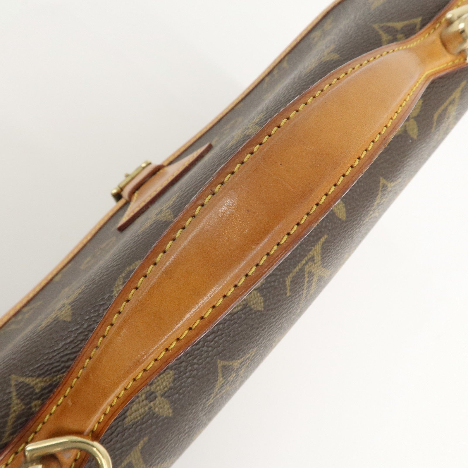 Louis Vuitton Monogram Bel Air Shoulder Bag Brown M51122