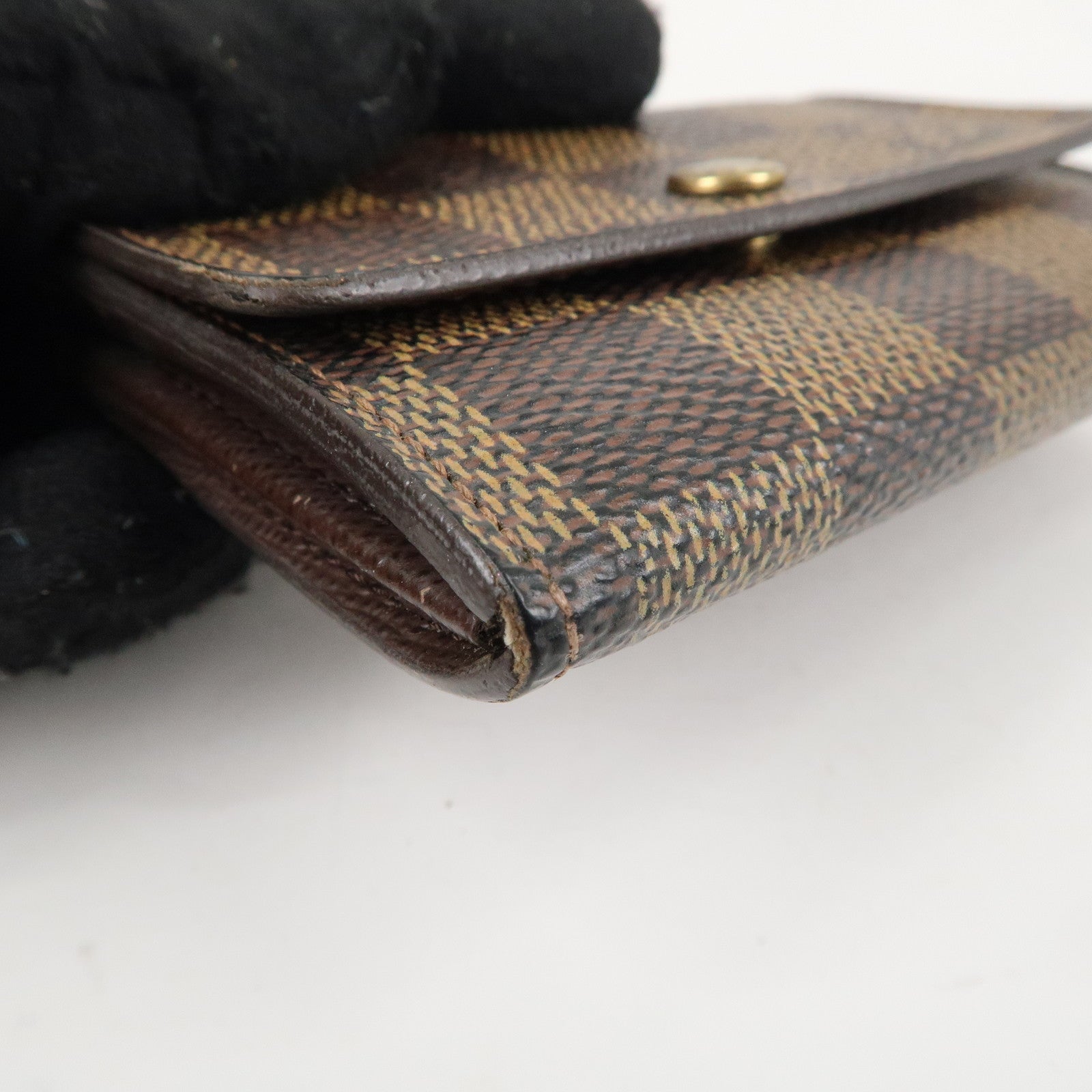 Louis Vuitton Damier Porte Monnaie Plat Coin Case N61930