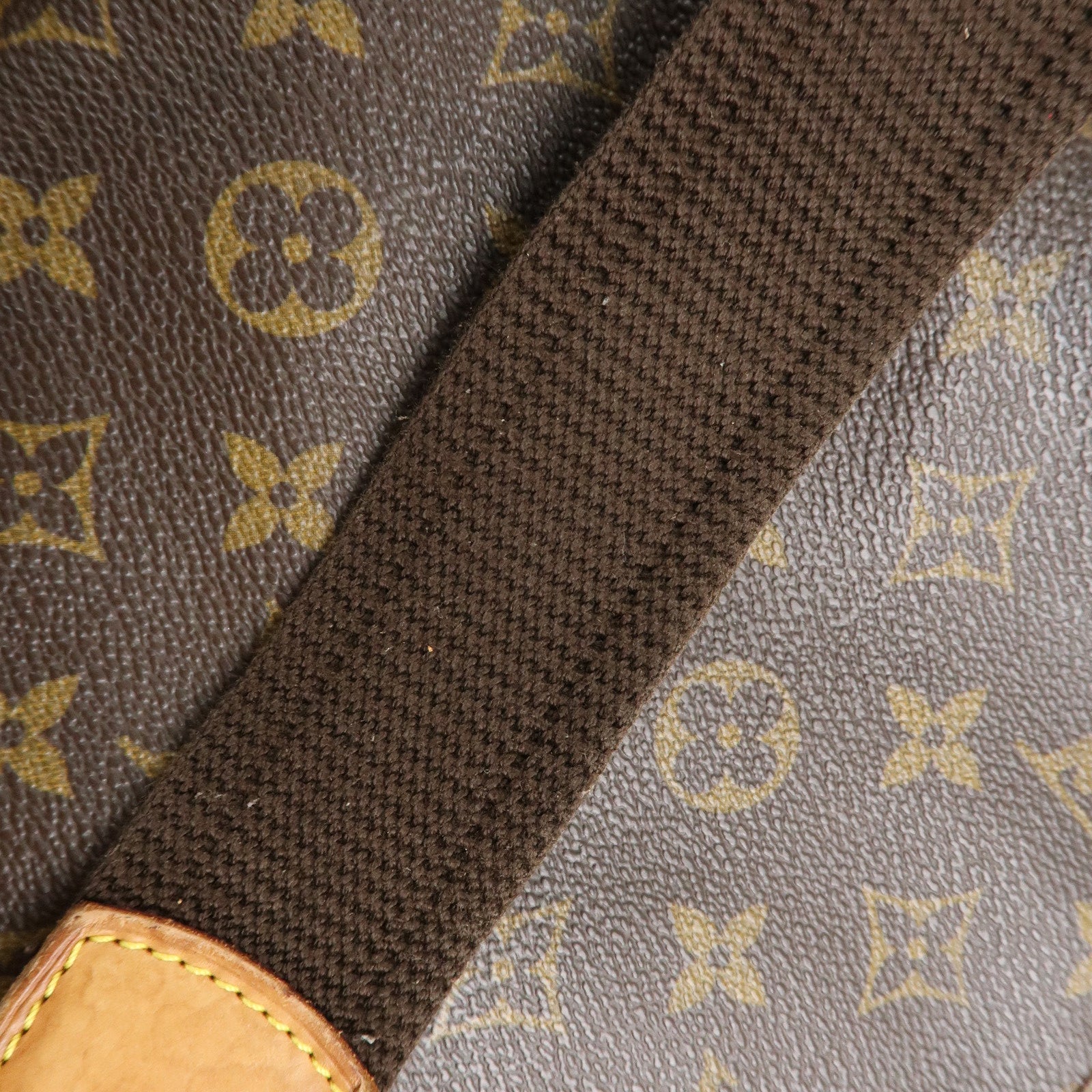 Louis Vuitton Monogram Montsouris GM Back Pack Brown M51135 Used