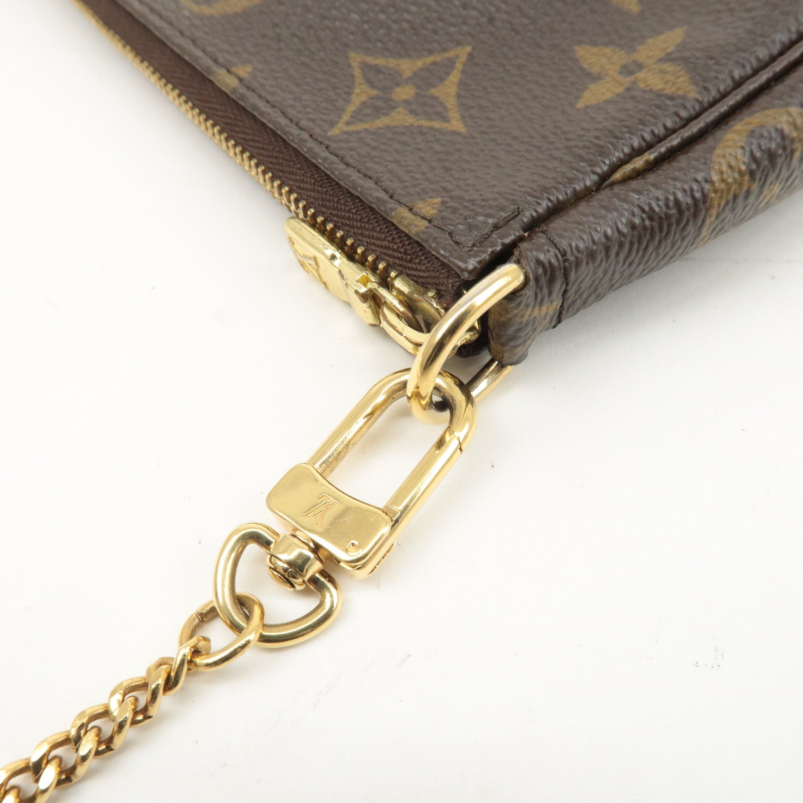 Louis Vuitton Monogram Mini Pochette Accessoires Pouch M58009