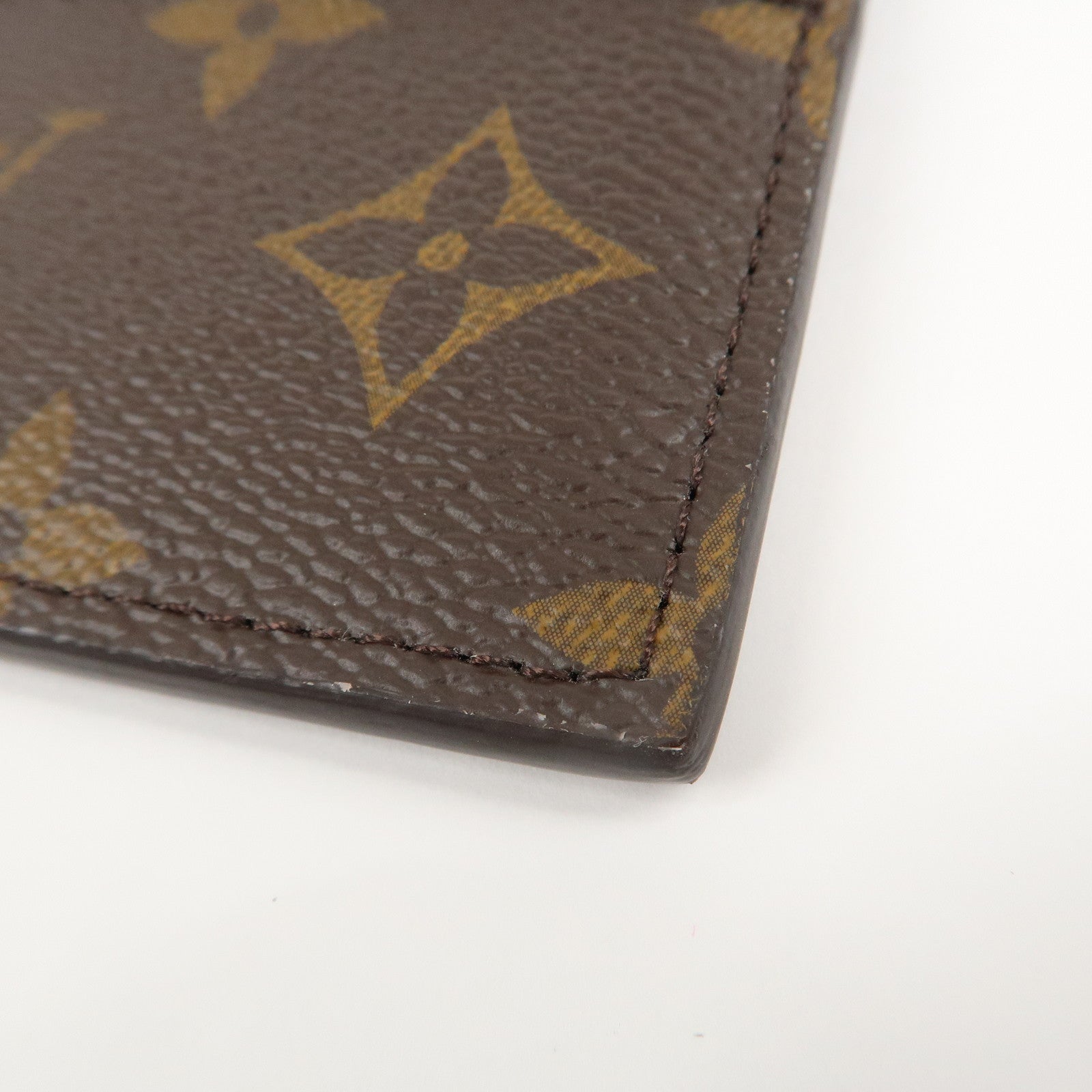 Louis Vuitton Monogram Reverse Slim Purse Card Case M80348 Used