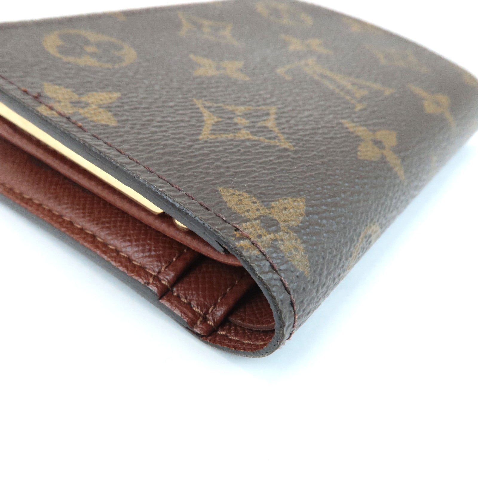 Louis Vuitton Monogram Porte Monnaie Billets Viennois M61663