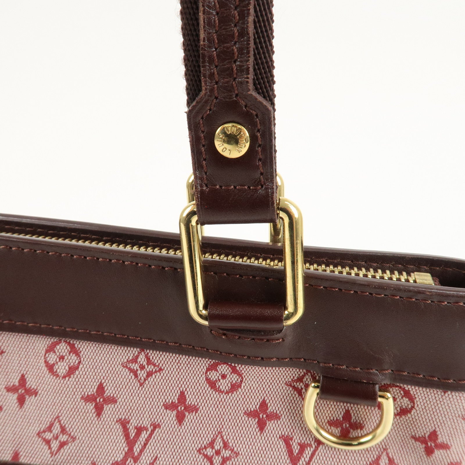 Louis Vuitton Monogram Mini Lucille PM Hand Bag Cherry M92678 Used