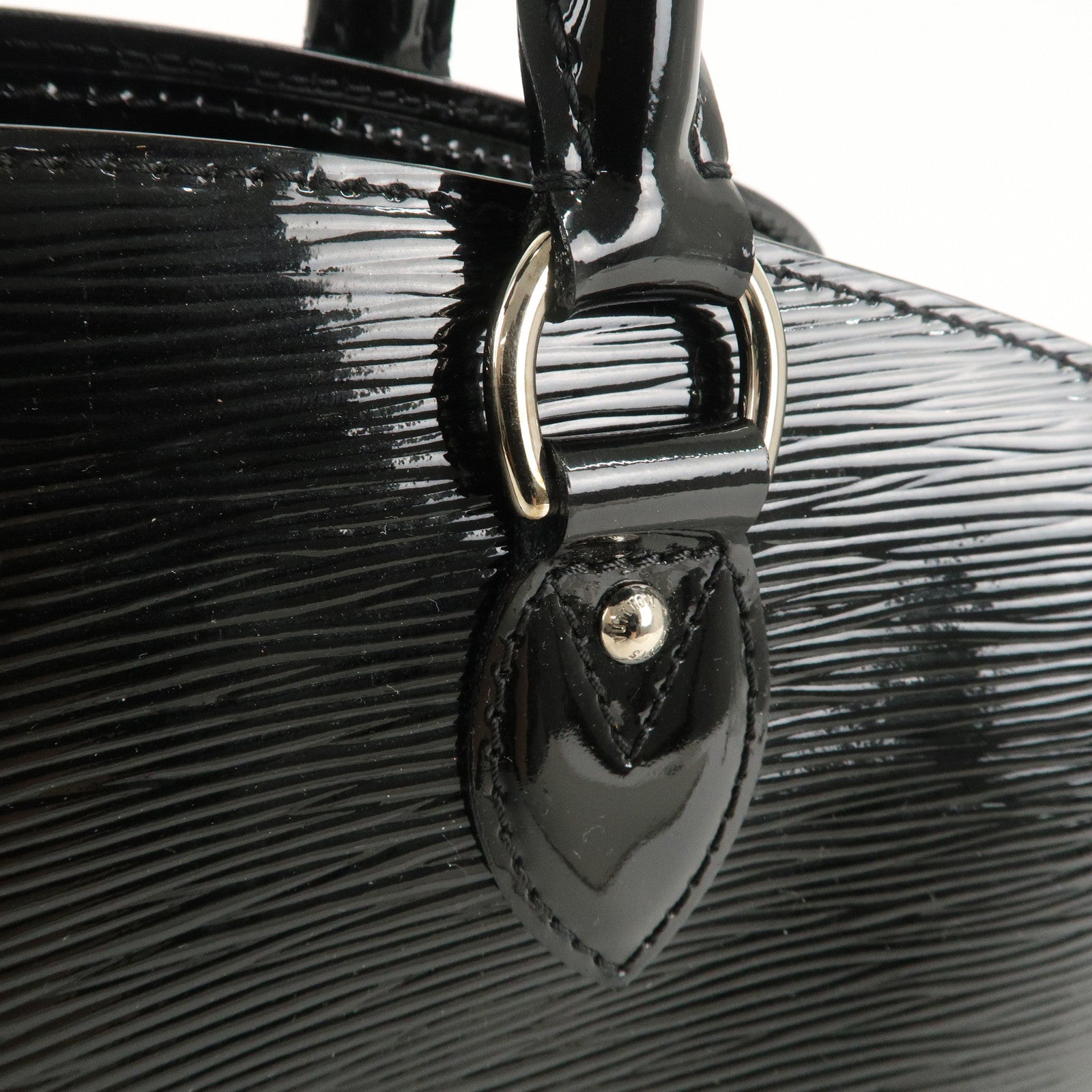 Louis Vuitton Epi Electric Leather Pont Neuf Hand Bag Black M5907N