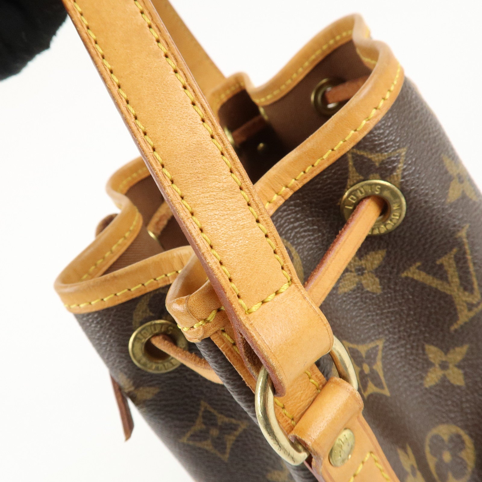 Louis Vuitton Monogram Mini Noe Hand Bag M42227 Used