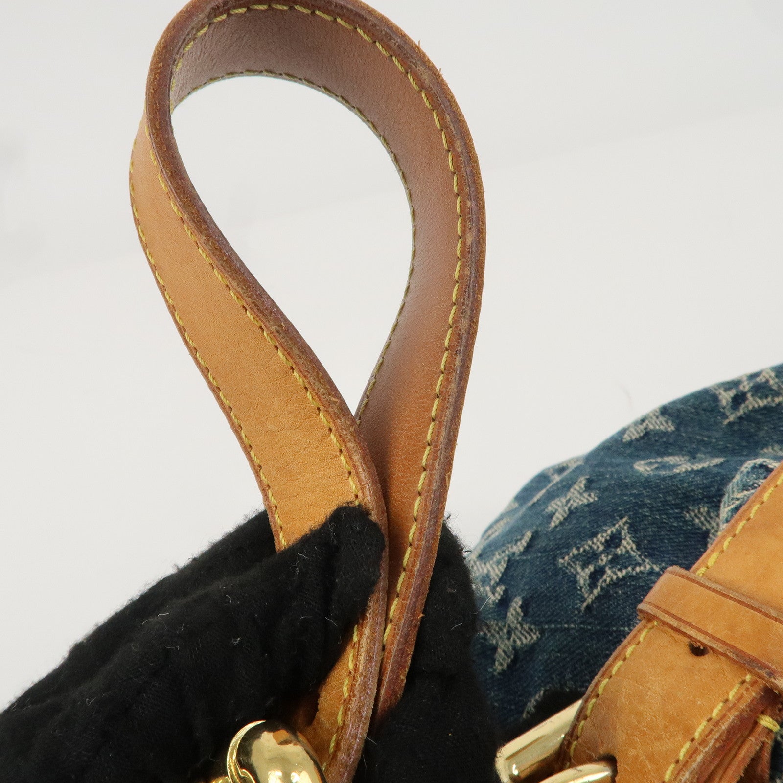 Louis Vuitton Monogram Denim Baggy PM Shoulder Bag M95049