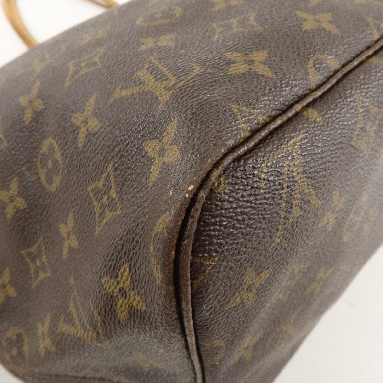 Louis Vuitton Monogram Neverfull GM Tote Bag Brown M40157