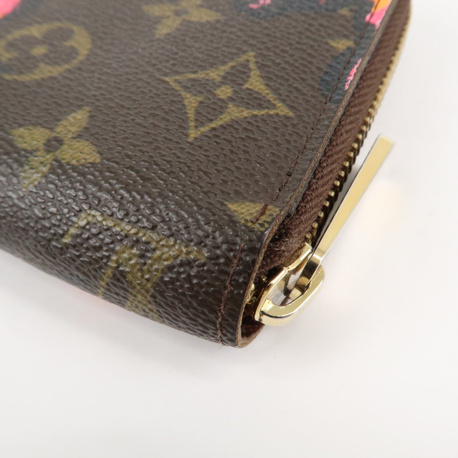 Louis Vuitton Monogram Rose Zippy Wallet M93759 Used