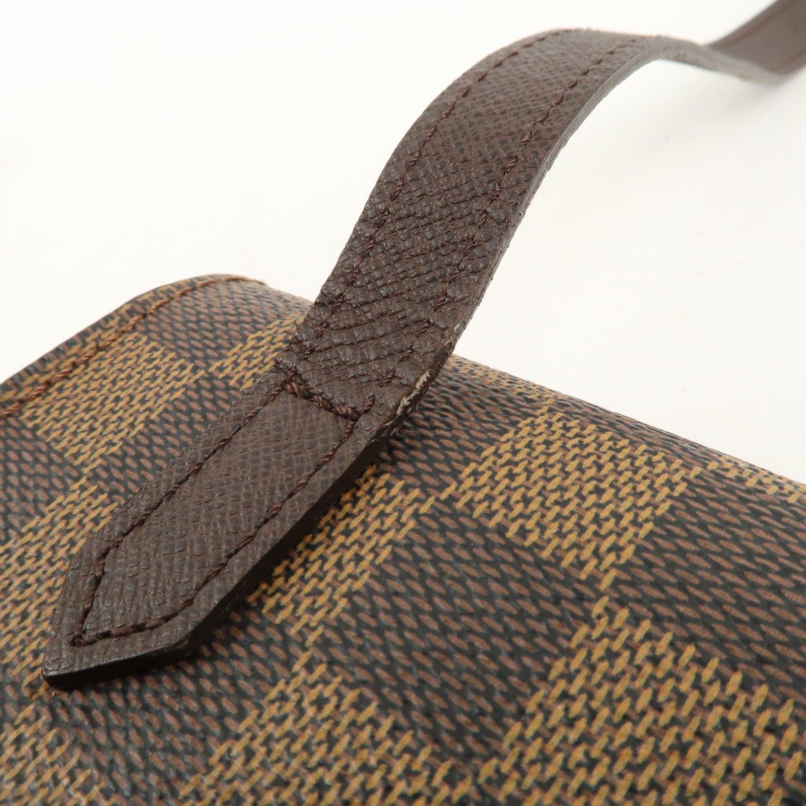 Louis Vuitton Damier Ebene Pimlico Shoulder Bag Brown N45272