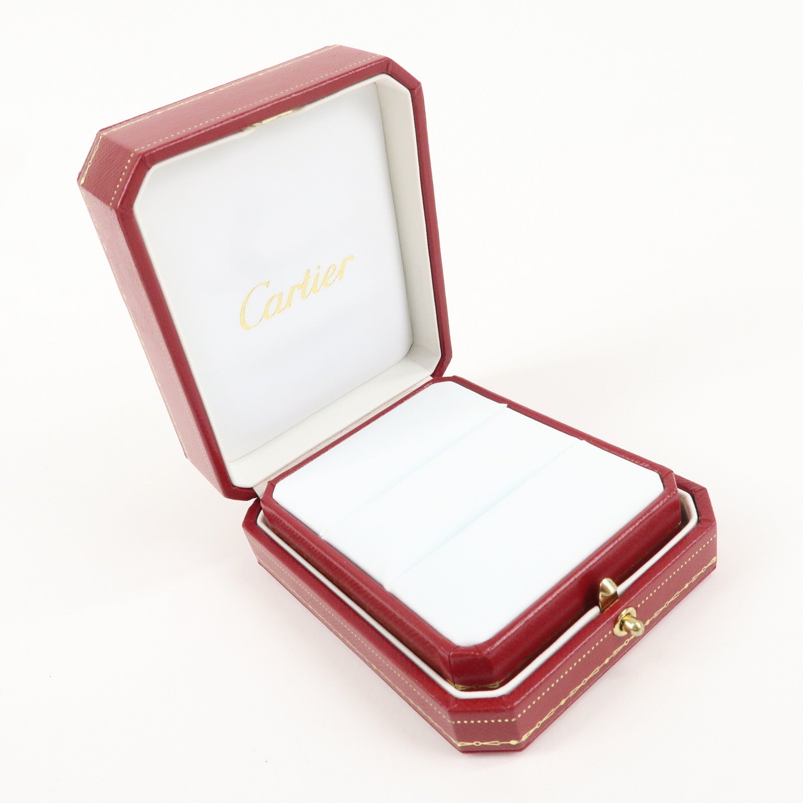 Cartier Set of 3 Pair Ring Box Display Box Jewelry Box For Ring