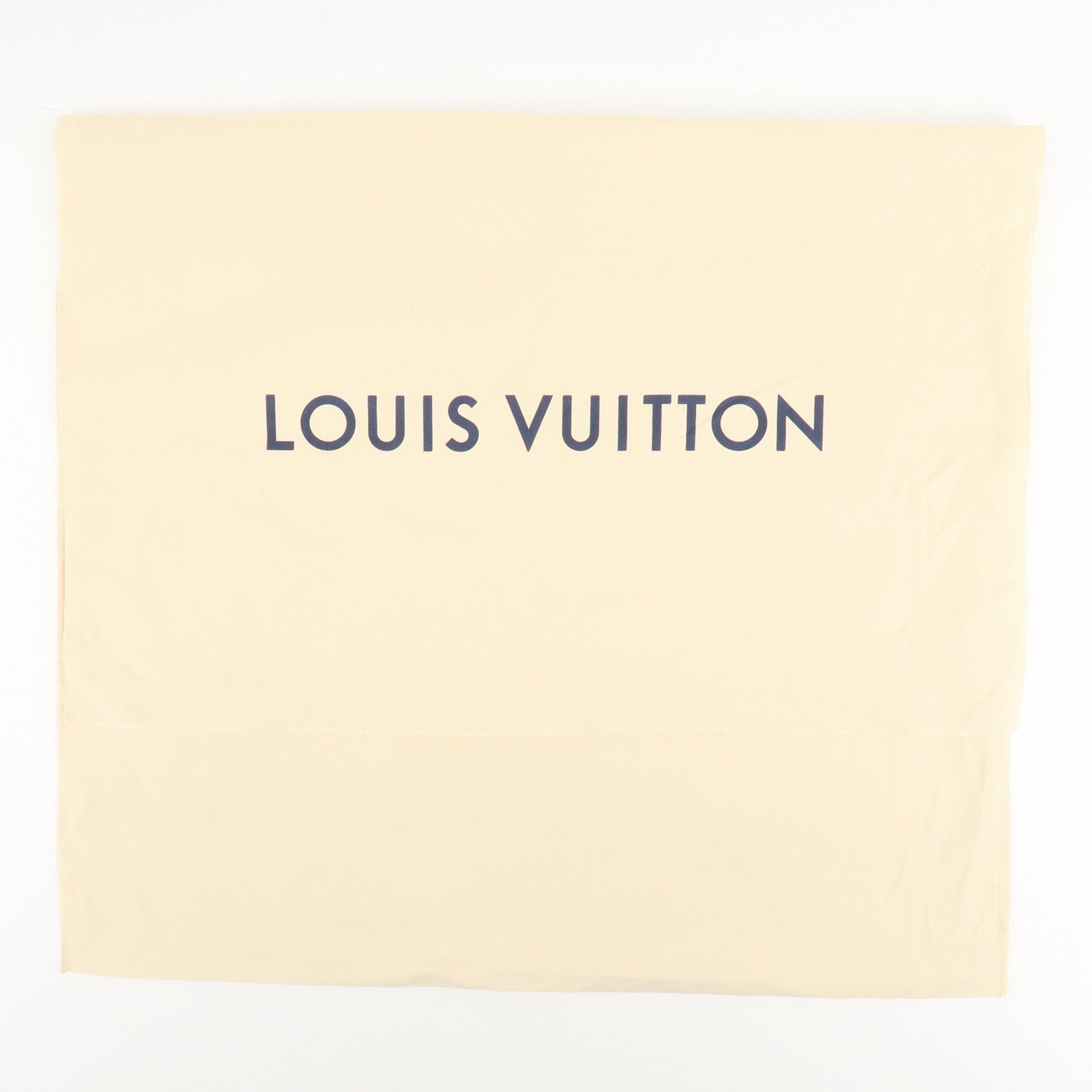 Louis Vuitton Set of 10 Dust Bag Storage Bag Flap New Style Beige Used