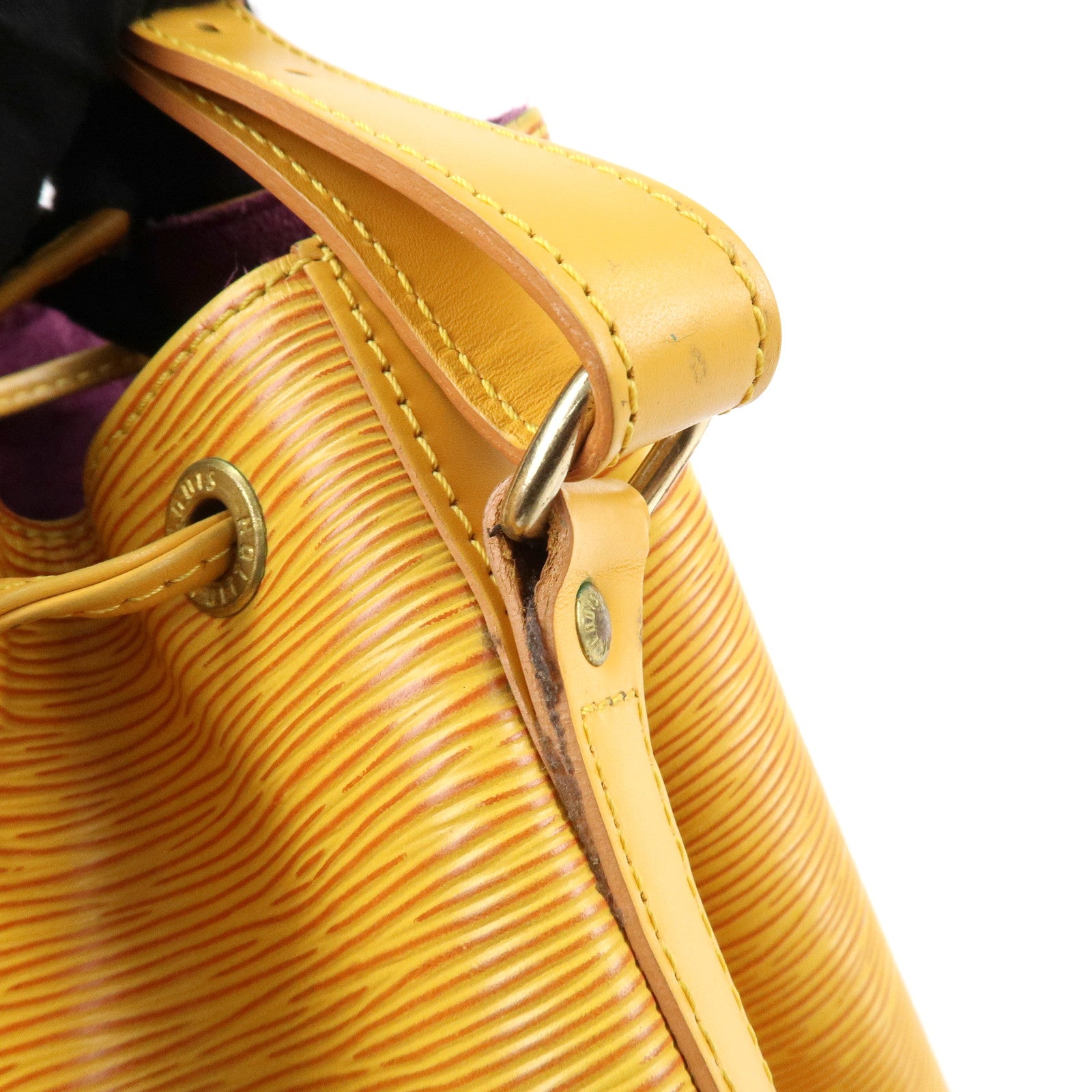 Louis Vuitton Epi Leather Noe Shoulder Bag Tassili Yellow M44009 Used