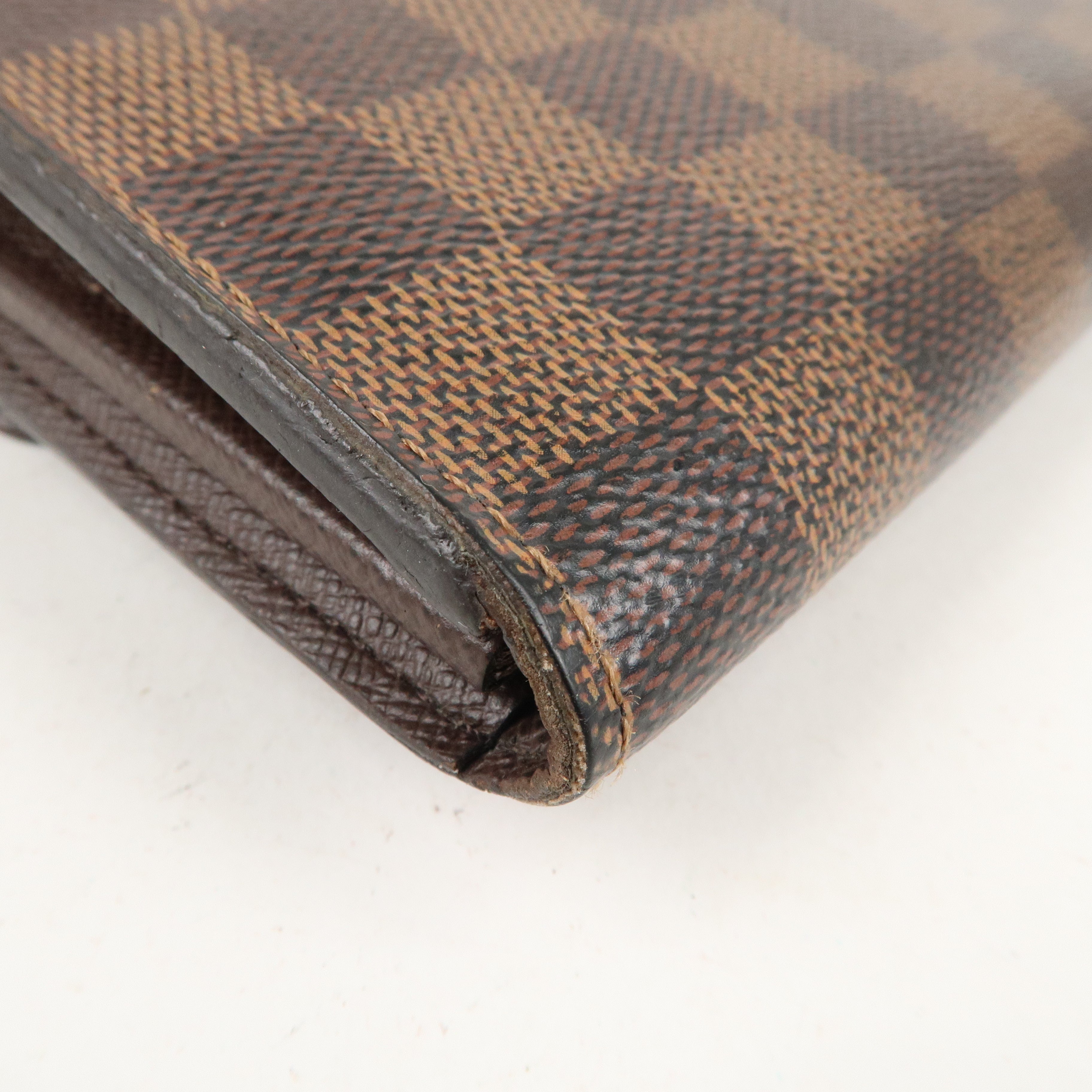 Louis Vuitton Damier Ebene Portefeuille Sarah Long Wallet N63209