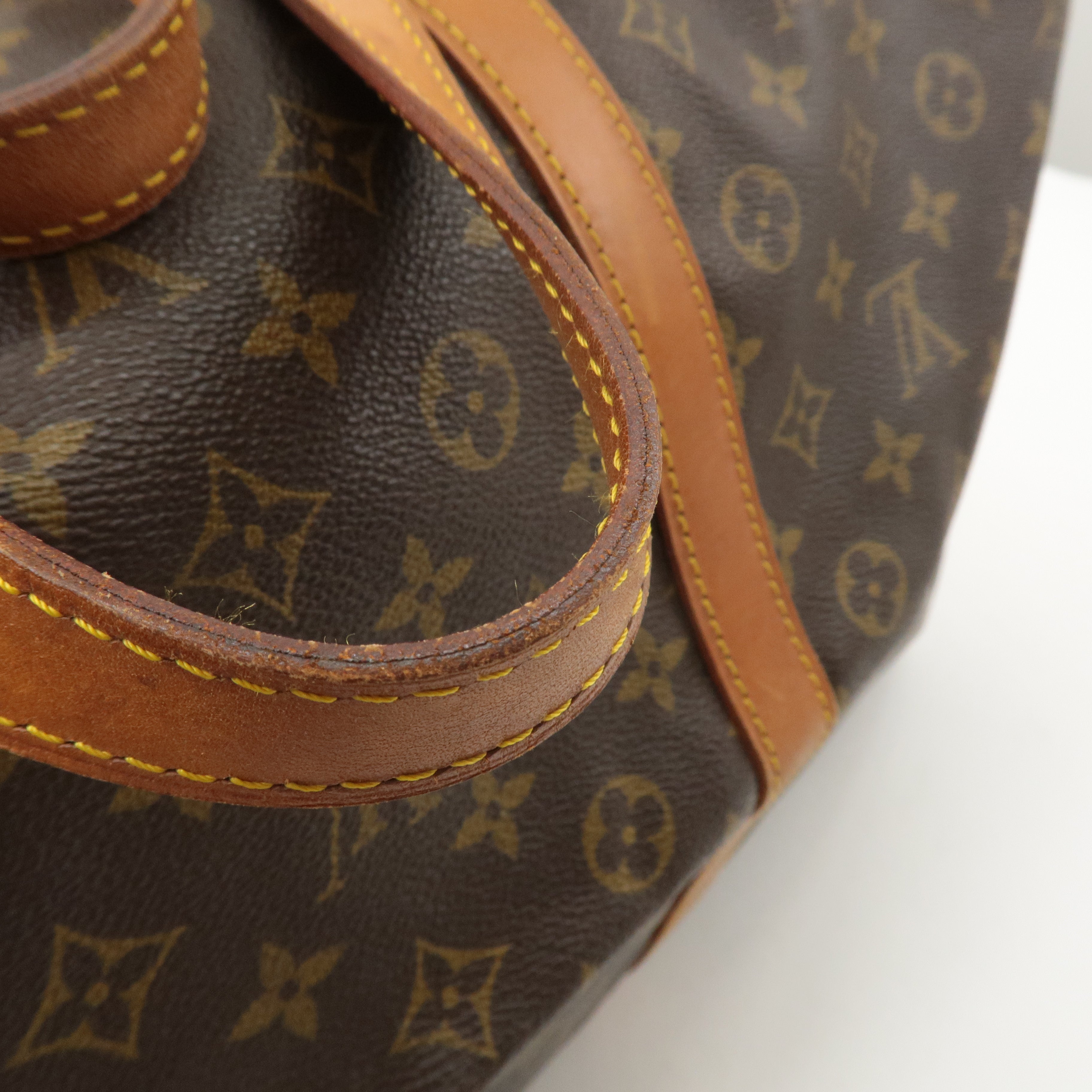 Louis Vuitton Monogram Sac Souple 55 Boston Bag Brown M41622