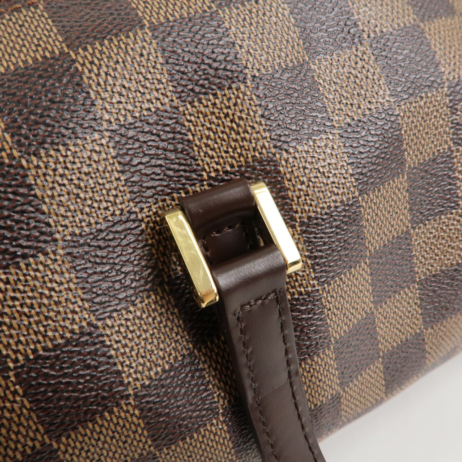 Louis Vuitton Damier Ebene Papillon30 Hand Bag N51303 Brown Used