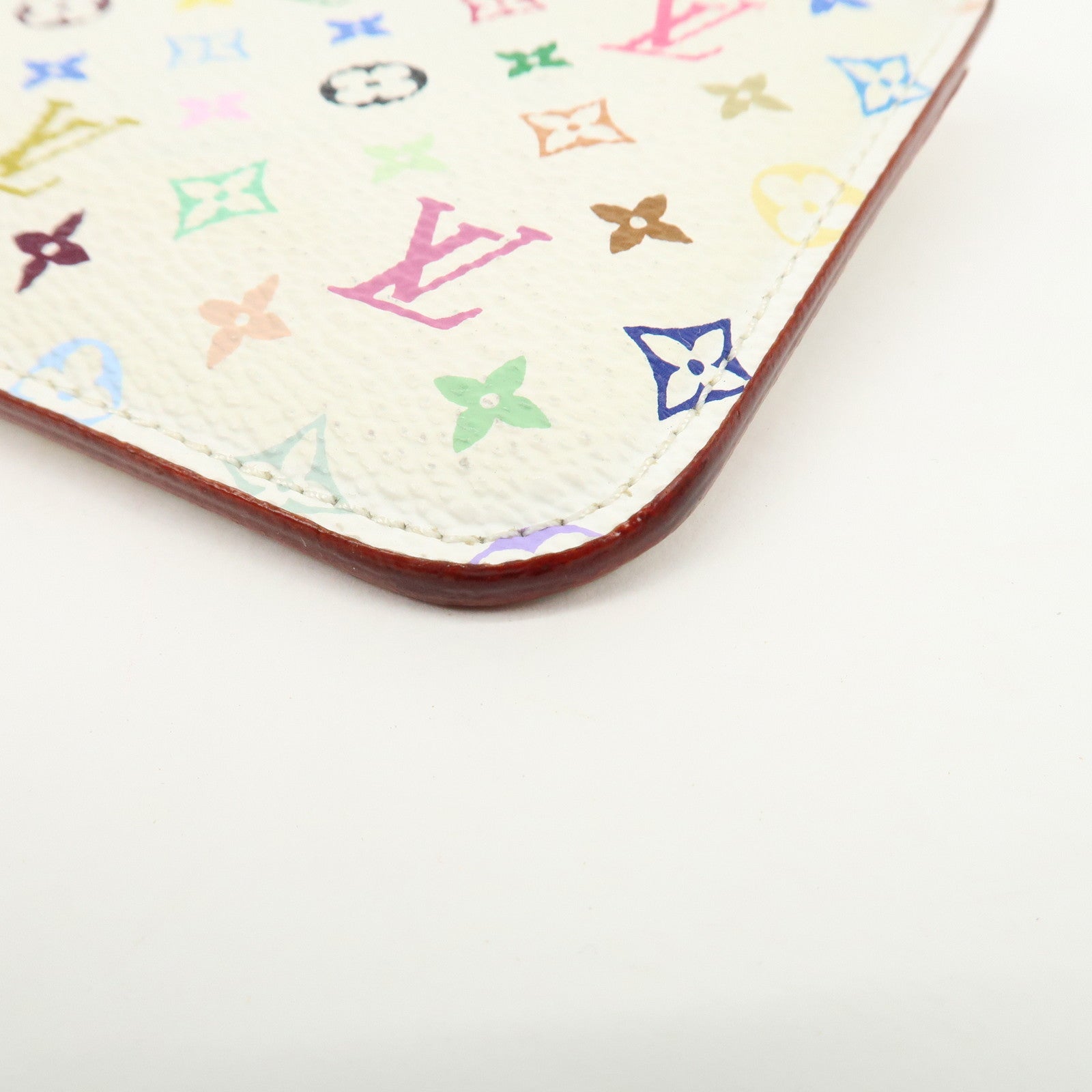 Louis Vuitton Monogram Multicolor Pochette Cles Coin Case M93734 Used