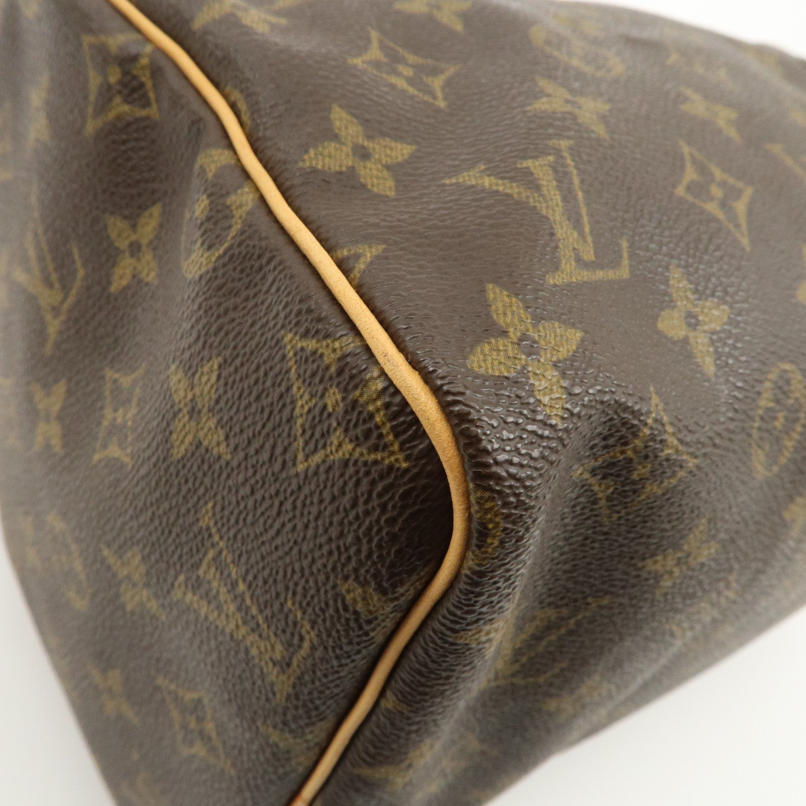 Louis Vuitton Monogram Speedy 30 Hand Bag Boston Bag M41108 Used