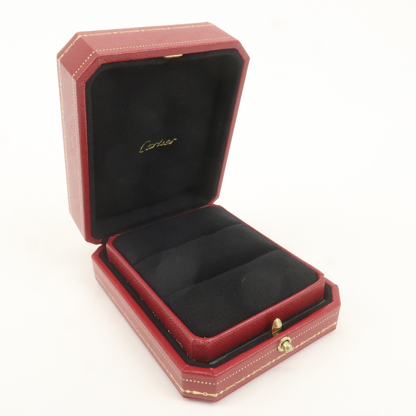 Cartier Set of 2 Pair Ring Box Display Box Jewelry Box For Ring