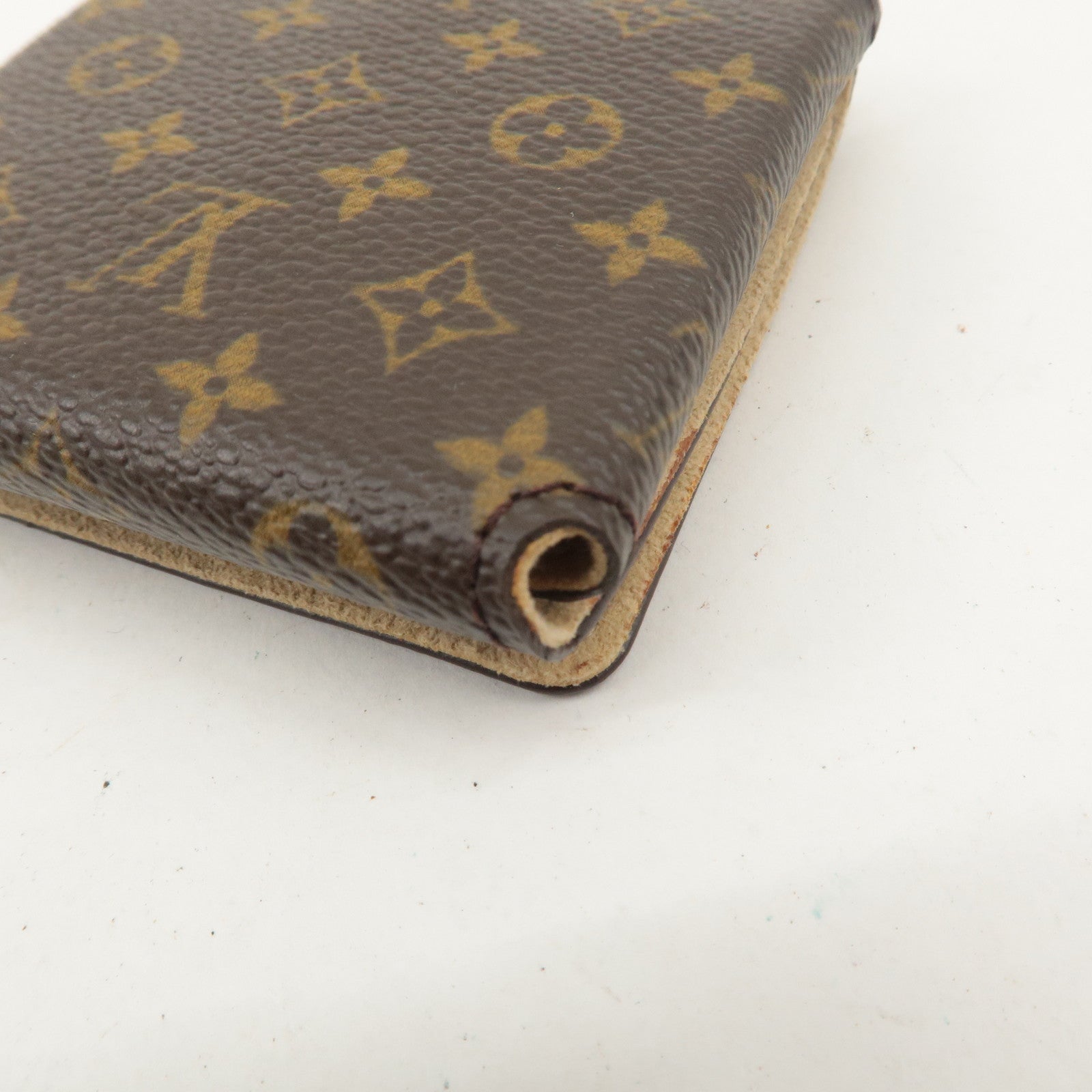 Louis Vuitton Monogram Canvas Jewelry Case for Necklace Brown