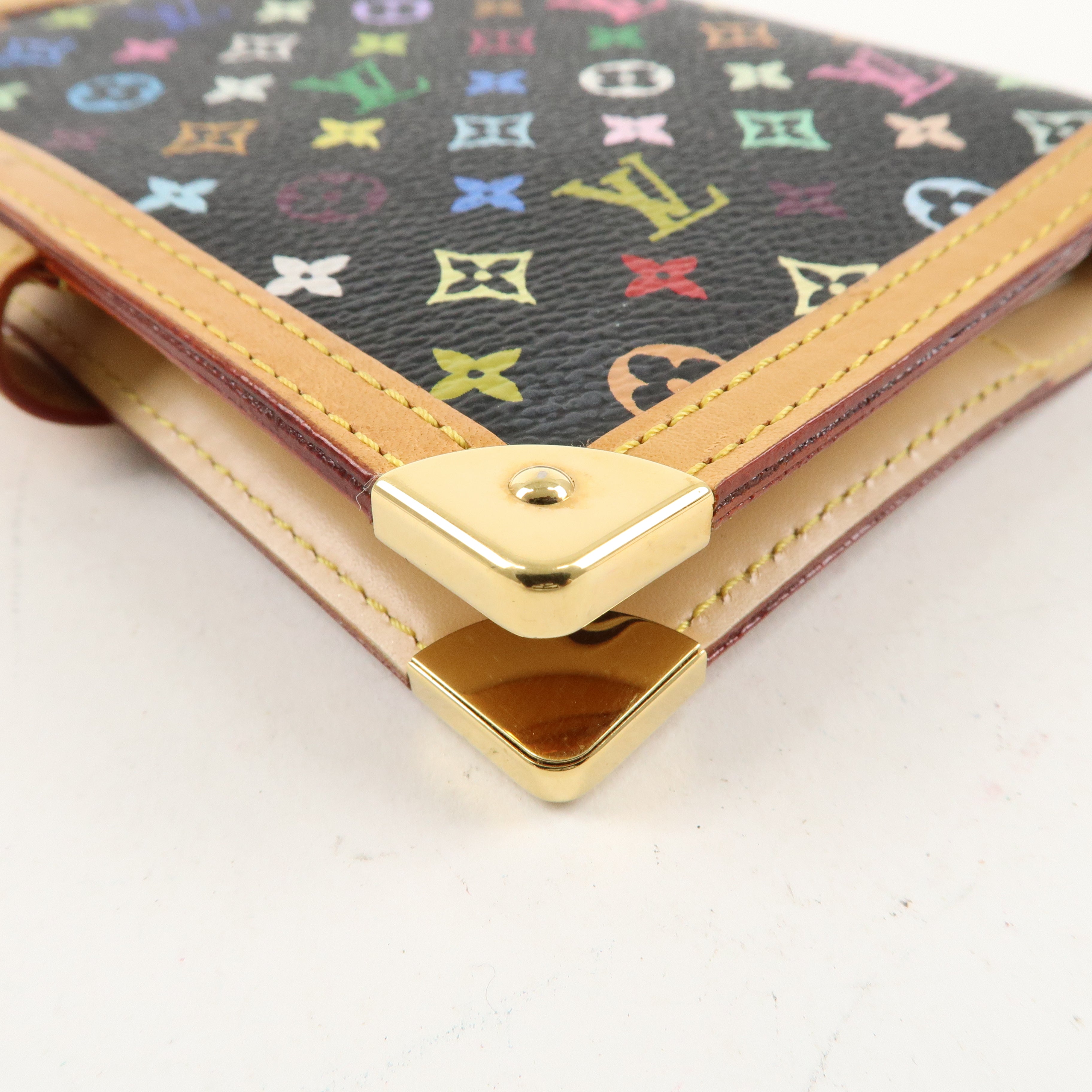 Louis Vuitton Monogram Multi Color Agenda PM Planner Cover R20895