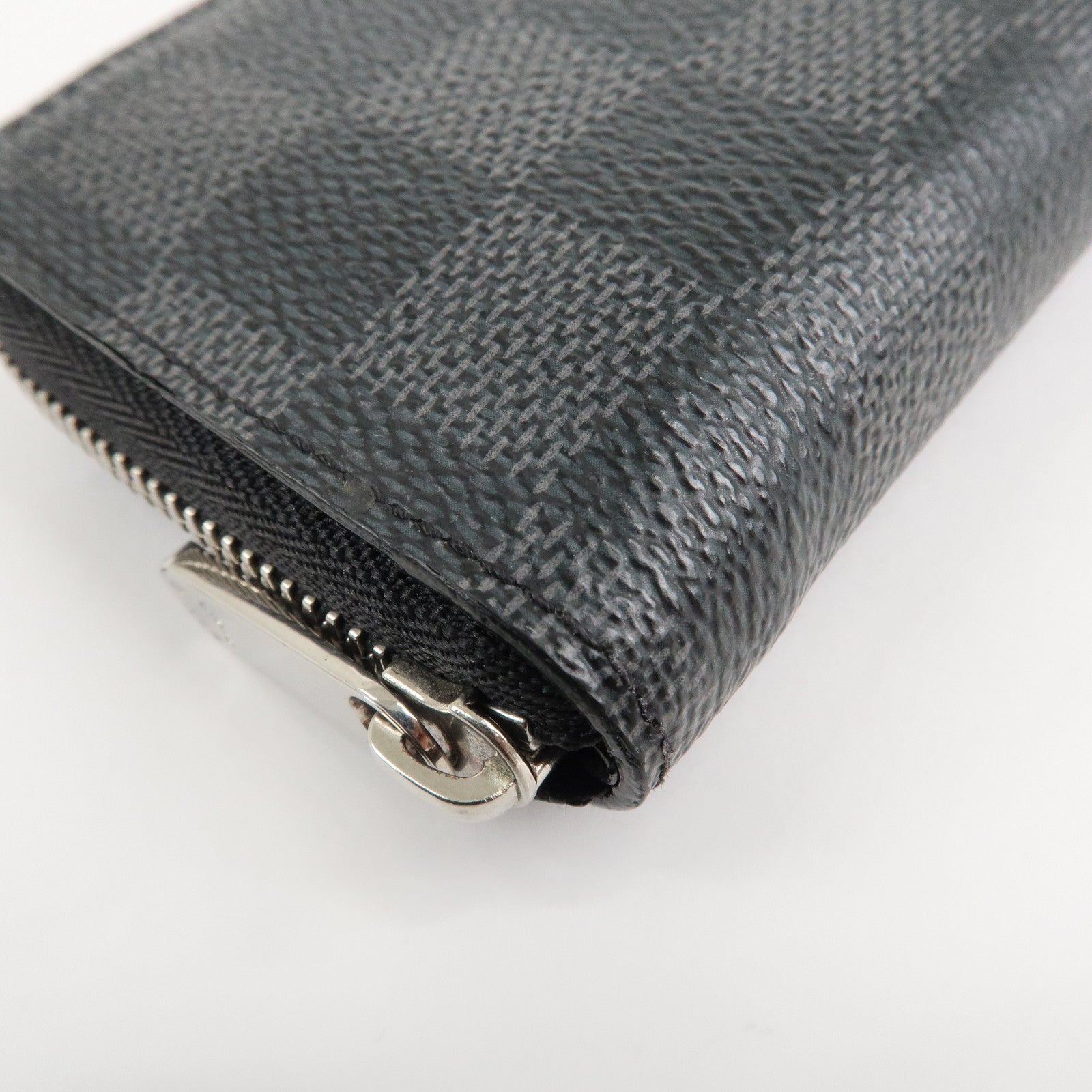 Louis Vuitton Damier Graphite Zippy Coin Purse Coin Case N63076