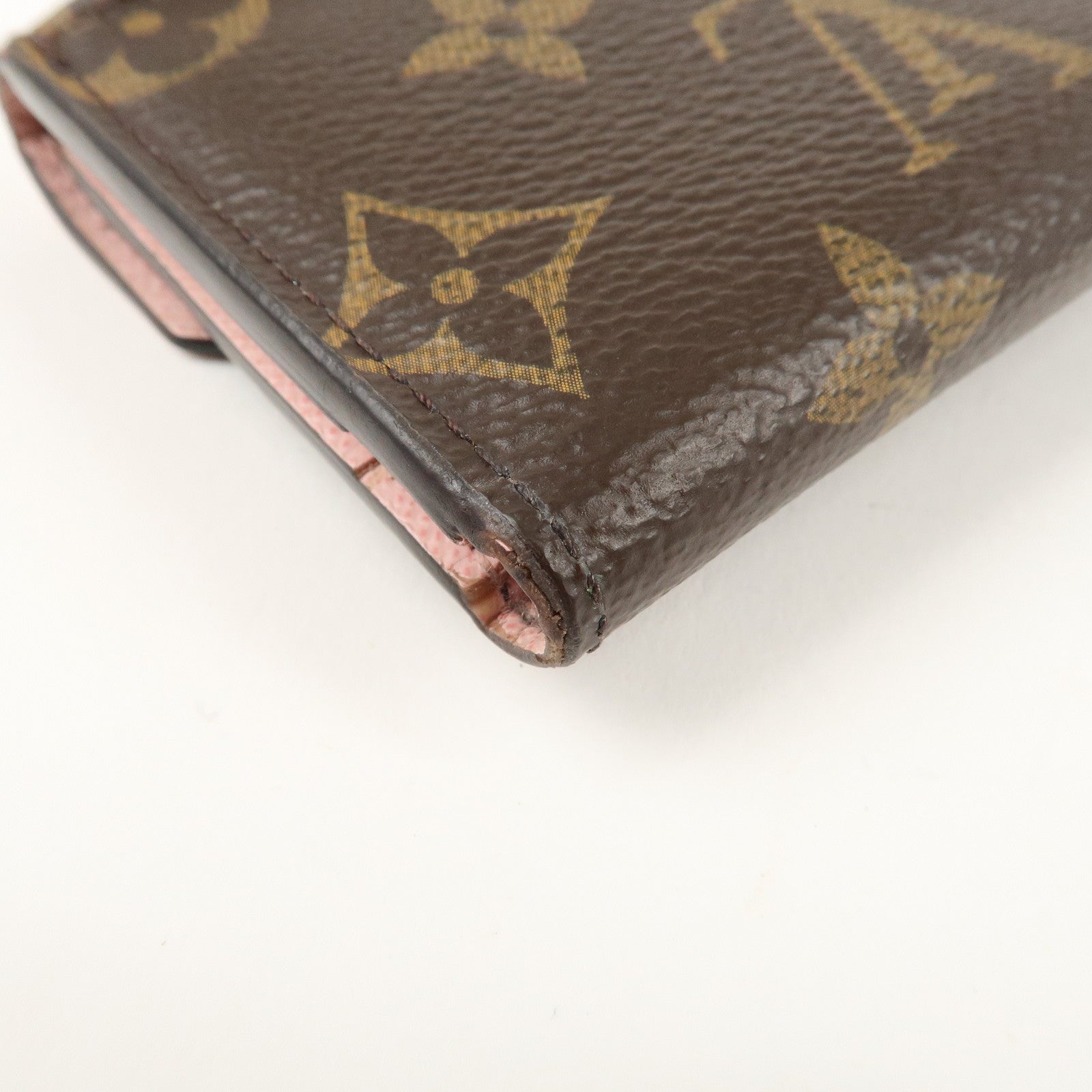 Louis Vuitton Portefeuille Zoe Wallet Rose Ballerine M62933 Used