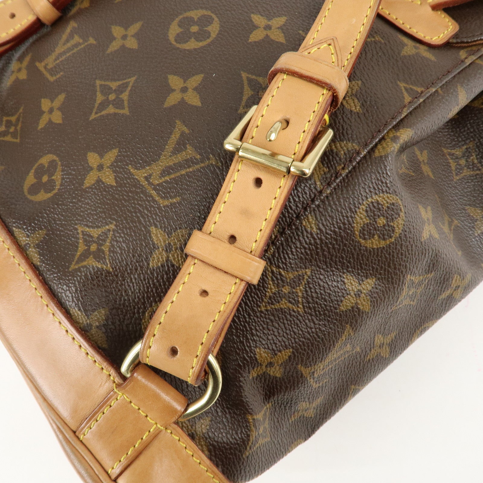 Louis Vuitton Monogram Montsouris MM Back Pack M51136 Used