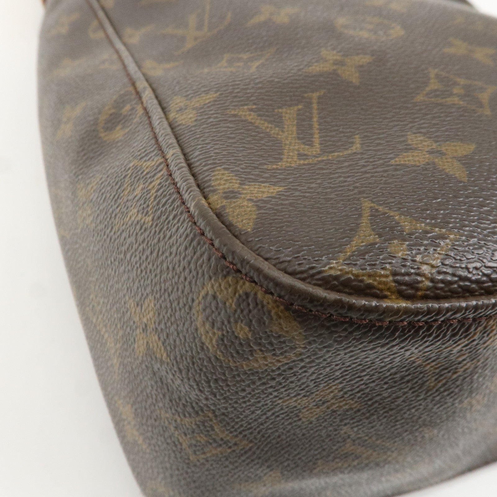 Louis Vuitton Monogram Looping GM Shoulder Bag Brown M51145