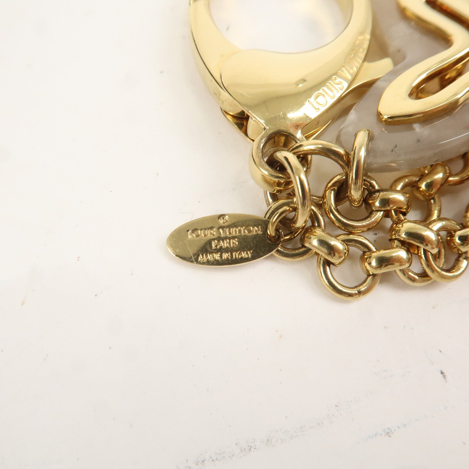 Louis Vuitton Bijou Sac Insolence Bag Charm Key Charm Gold M67947