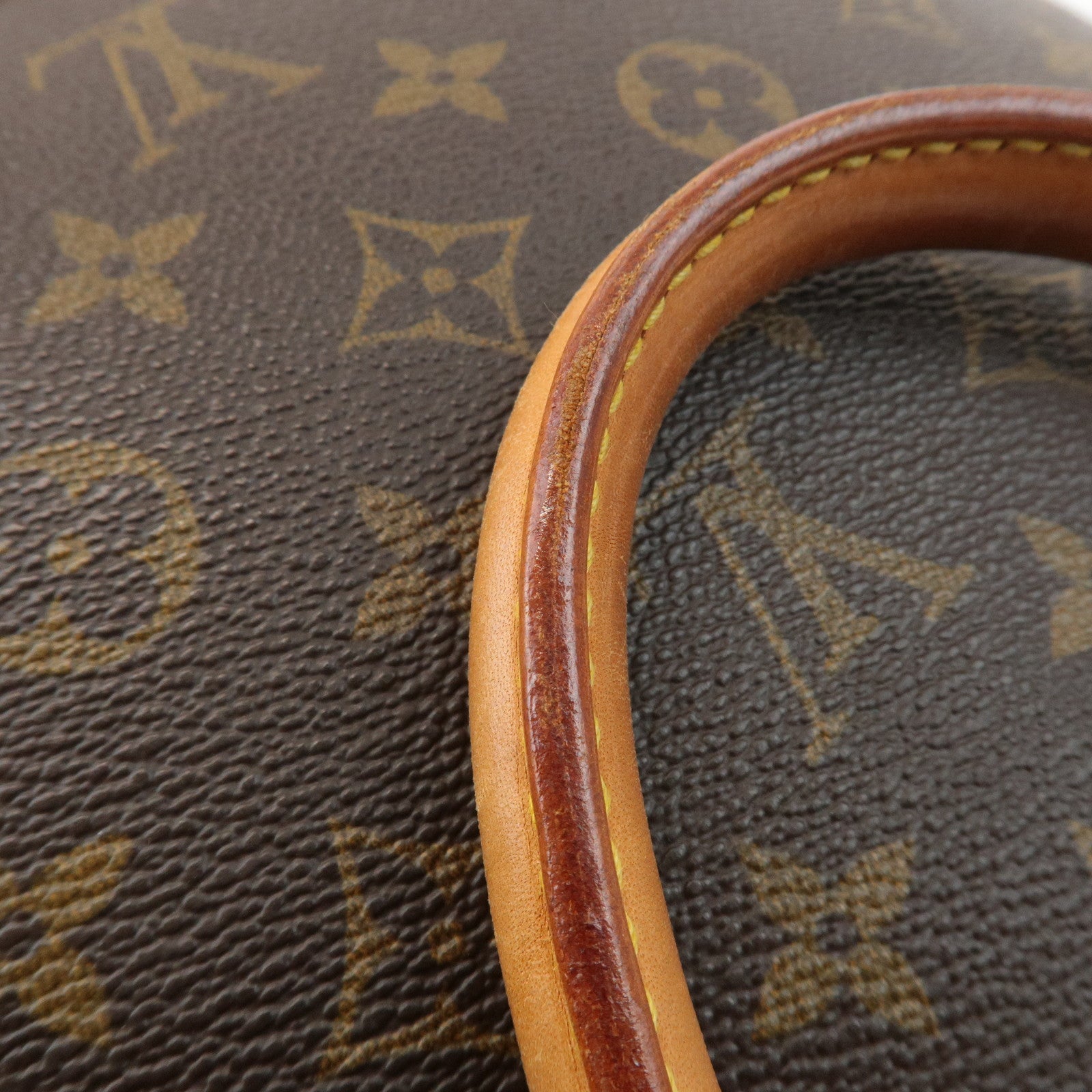 Louis Vuitton Monogram Alma Hand Bag Brown Brown M51130