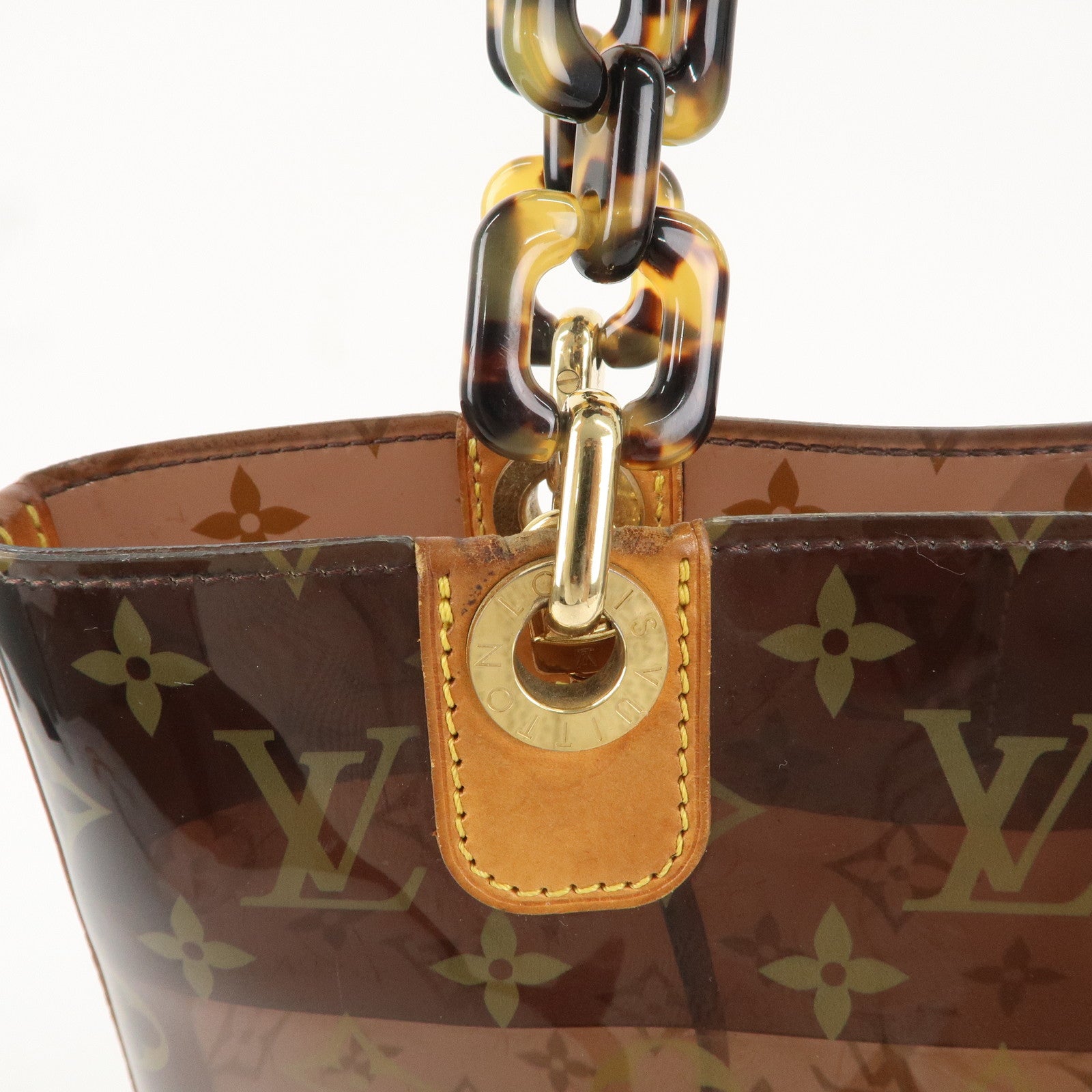 Louis Vuitton Monogram Vinyl Cabas Ambre MM Tote Bag M92501