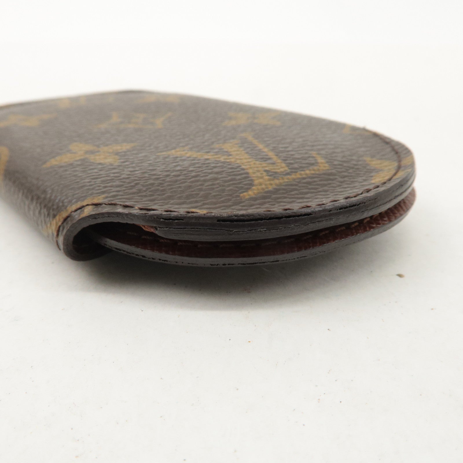 Louis Vuitton Monogram Rond GM Key Case Brown M60116