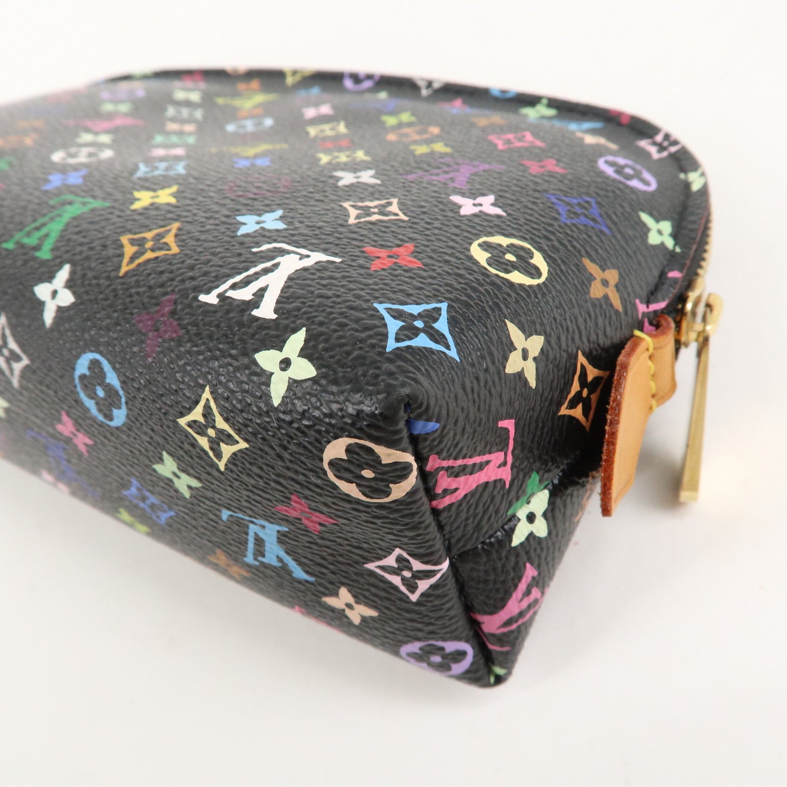 Louis Vuitton Monogram Multicolor Pochette Cosmetic Pouch M47355