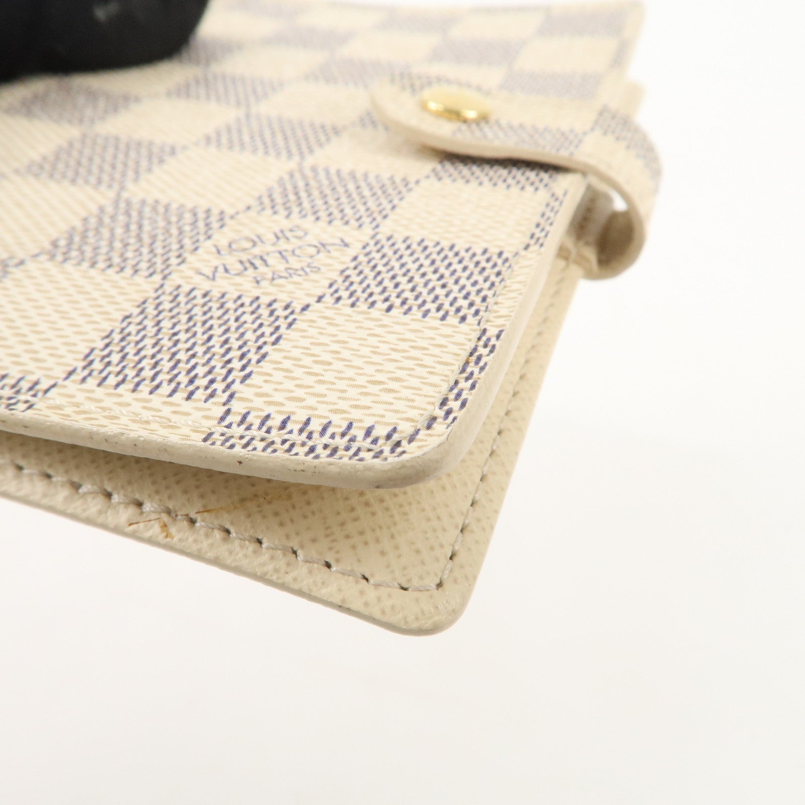 Louis Vuitton Damier Azur Agenda PM Planner Cover R20706