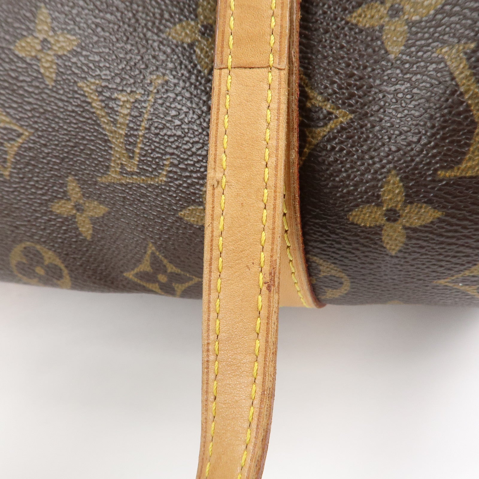 Louis Vuitton Monogram Papillon 26 Hand Bag Shoulder Bag M51385 Used