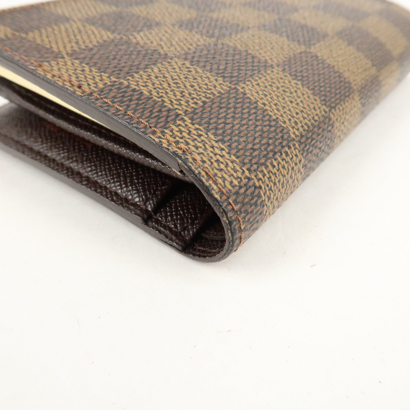 Louis Vuitton Damier Portefeuille Viennois Wallet N61674 Used