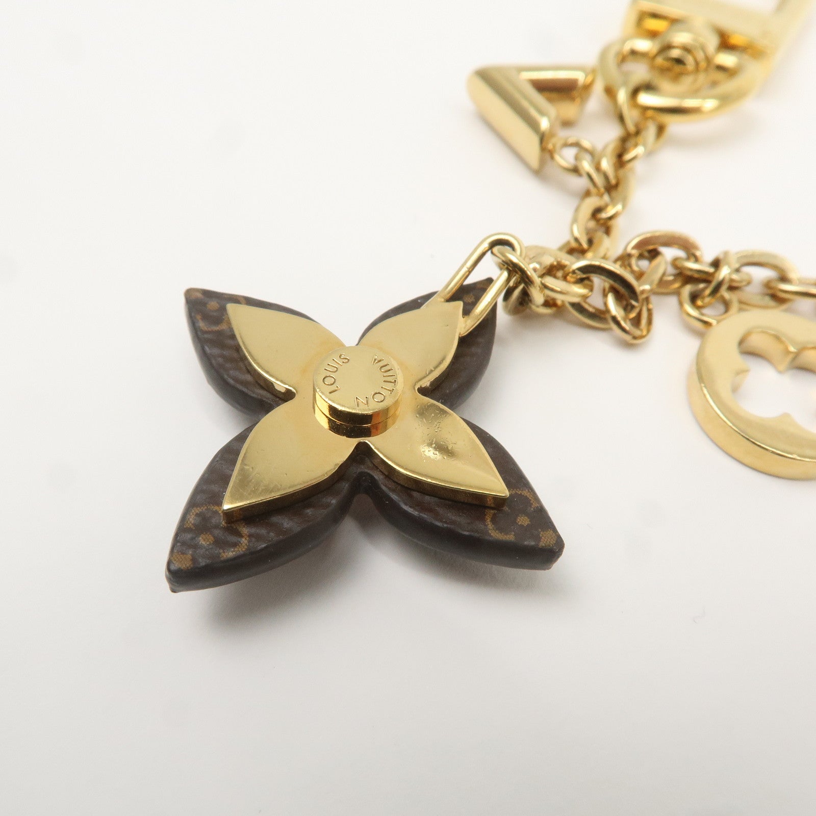 Louis Vuitton Bijoux Sac Sienne Blooming Flower Bag Charm