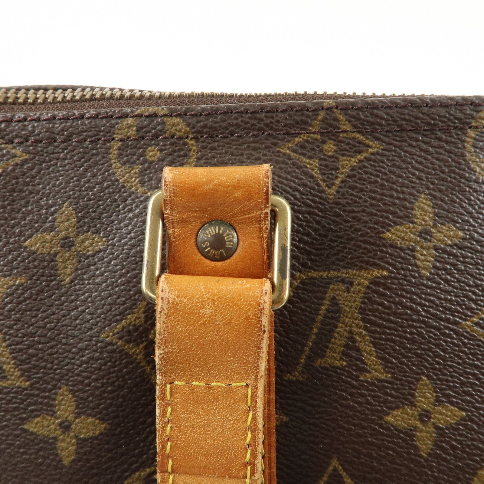 Louis Vuitton Monogram Flanerie 45 Boston Bag Brown M51116