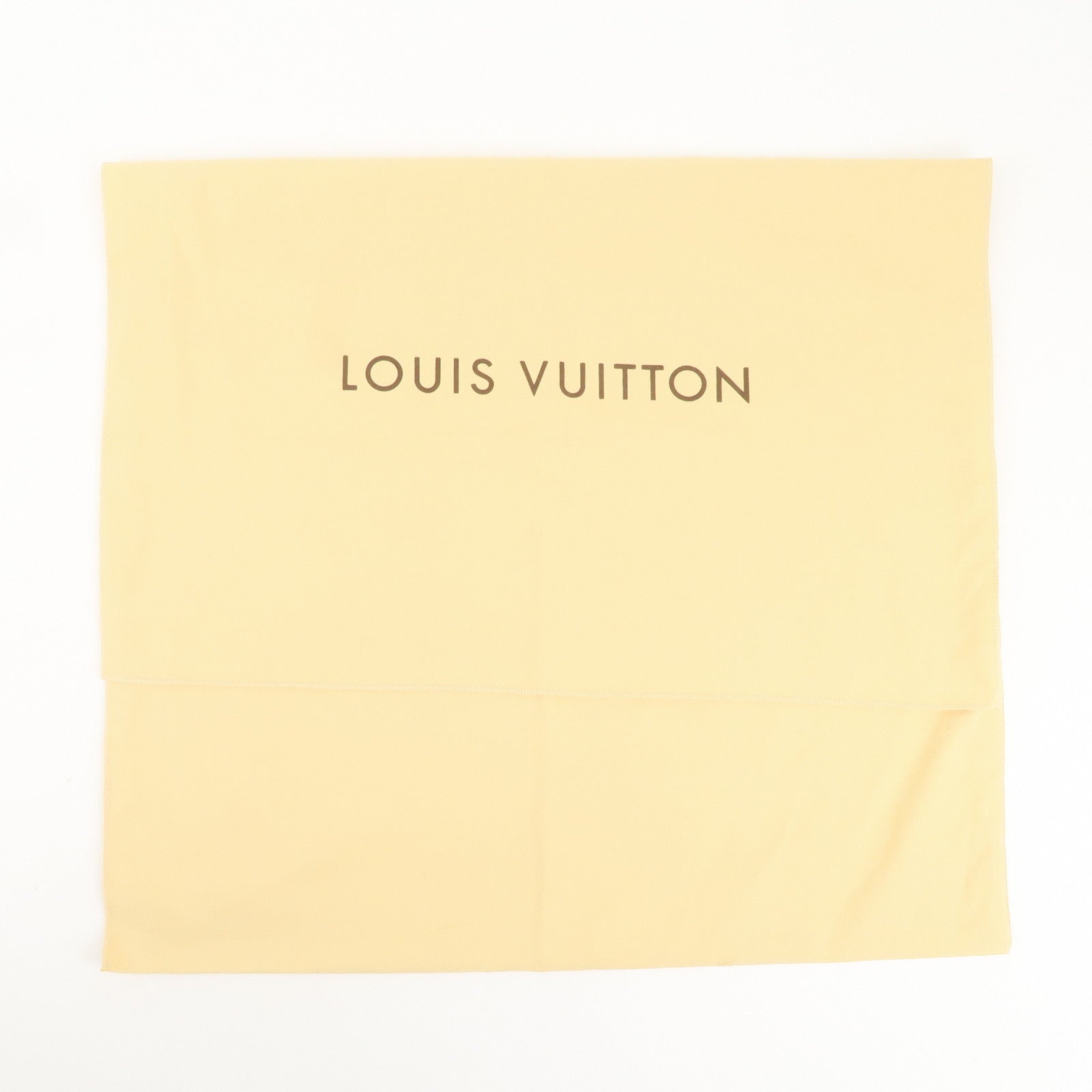 Louis Vuitton Set of 8 Storage Bag Dust Bag Flap Type Beige