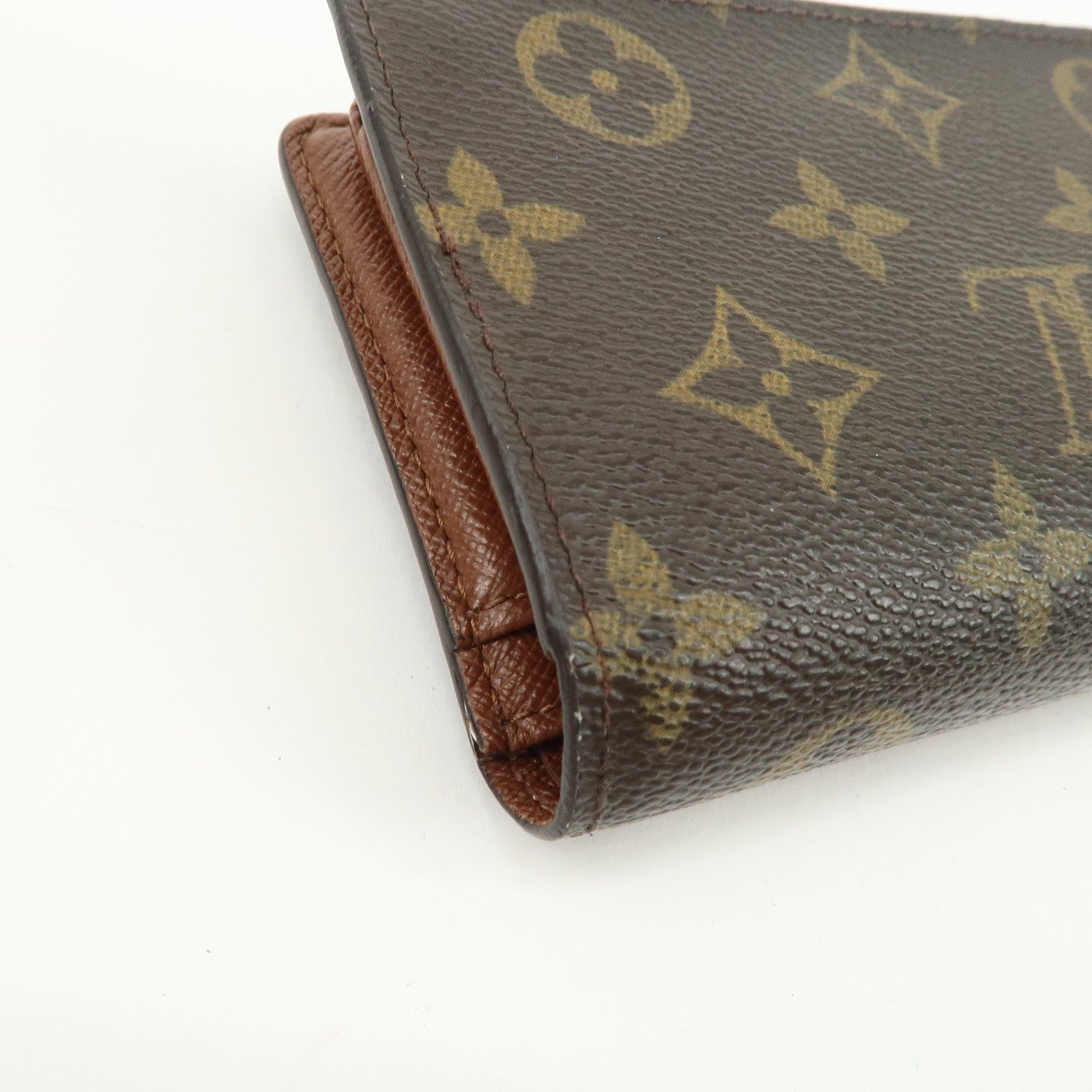 Louis Vuitton Monogram Porte Monnaie Billets Viennois M61663 Used