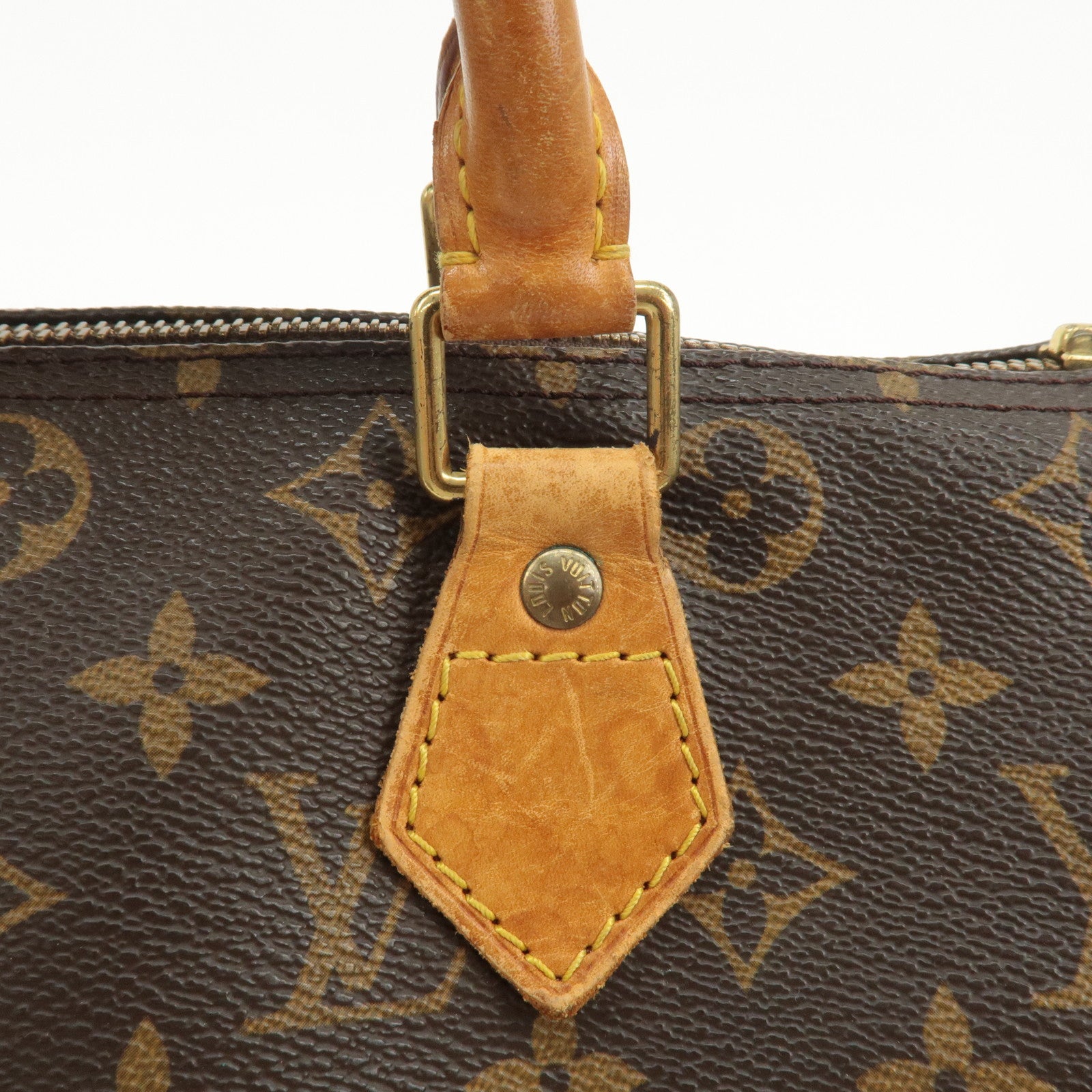 Louis Vuitton Monogram Speedy 30 Hand Bag Boston Bag M41526 Used